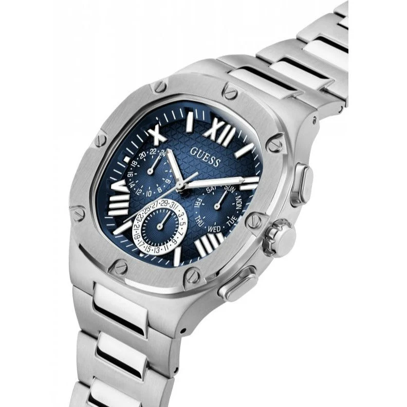 Guess Headline Men's Silver Watch - Image 4
