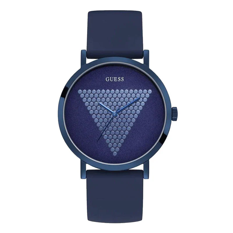 Guess Imprint Men's Watch Blue