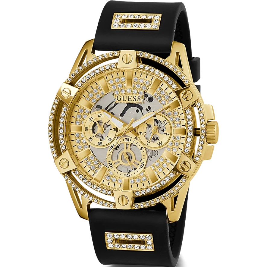 Guess King Men's Gold Watch - Image 4