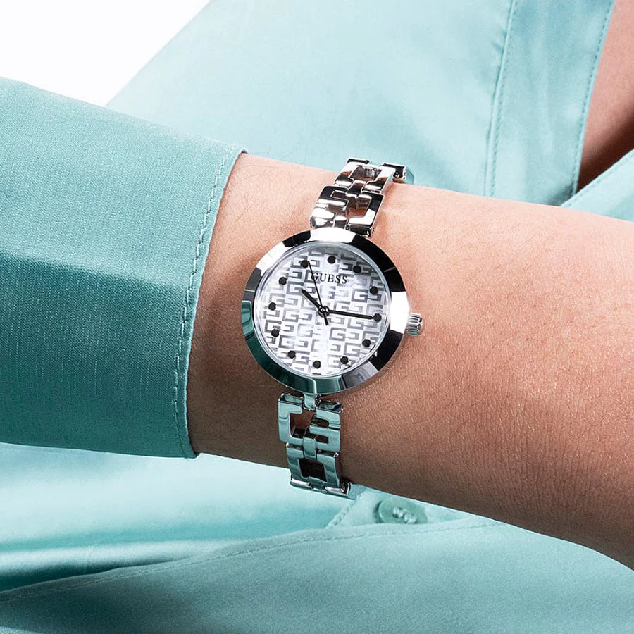 Guess Lady G Ladies Silver Watch - Image 7