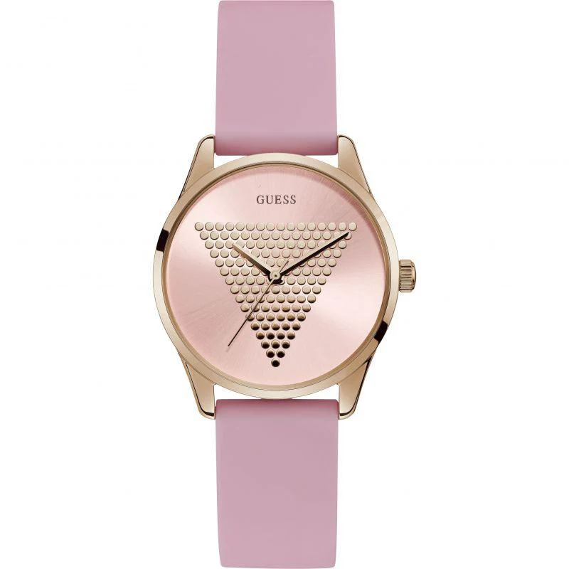 Guess Mini Imprint Ladies Watch Pink