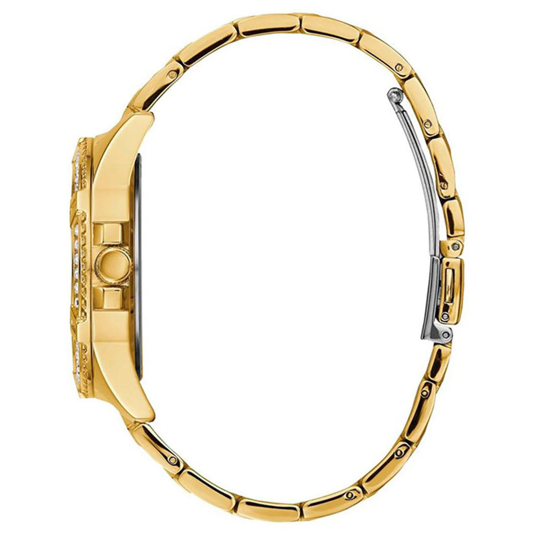 Guess Ladies Frontier Gold Watch - Image 3