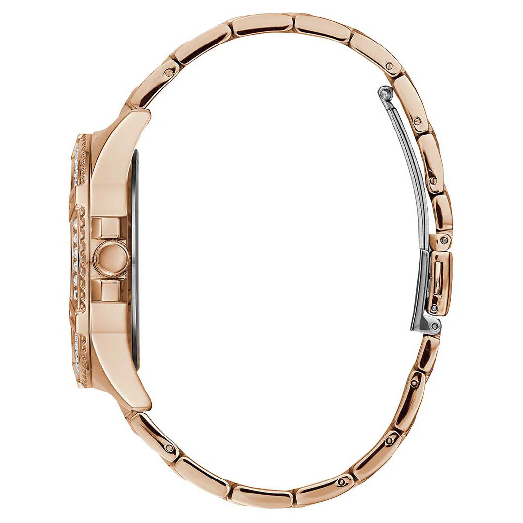 Guess Ladies Frontier Rose Gold Watch - Image 2