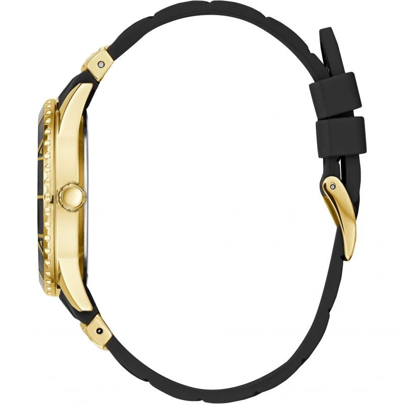 Guess Mens Black Valencia Watch - Image 2