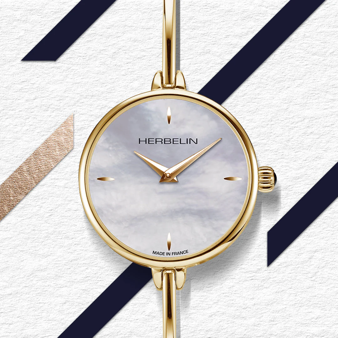 Herbelin Fil Wire 26mm Ladies Gold Watch - Image 4