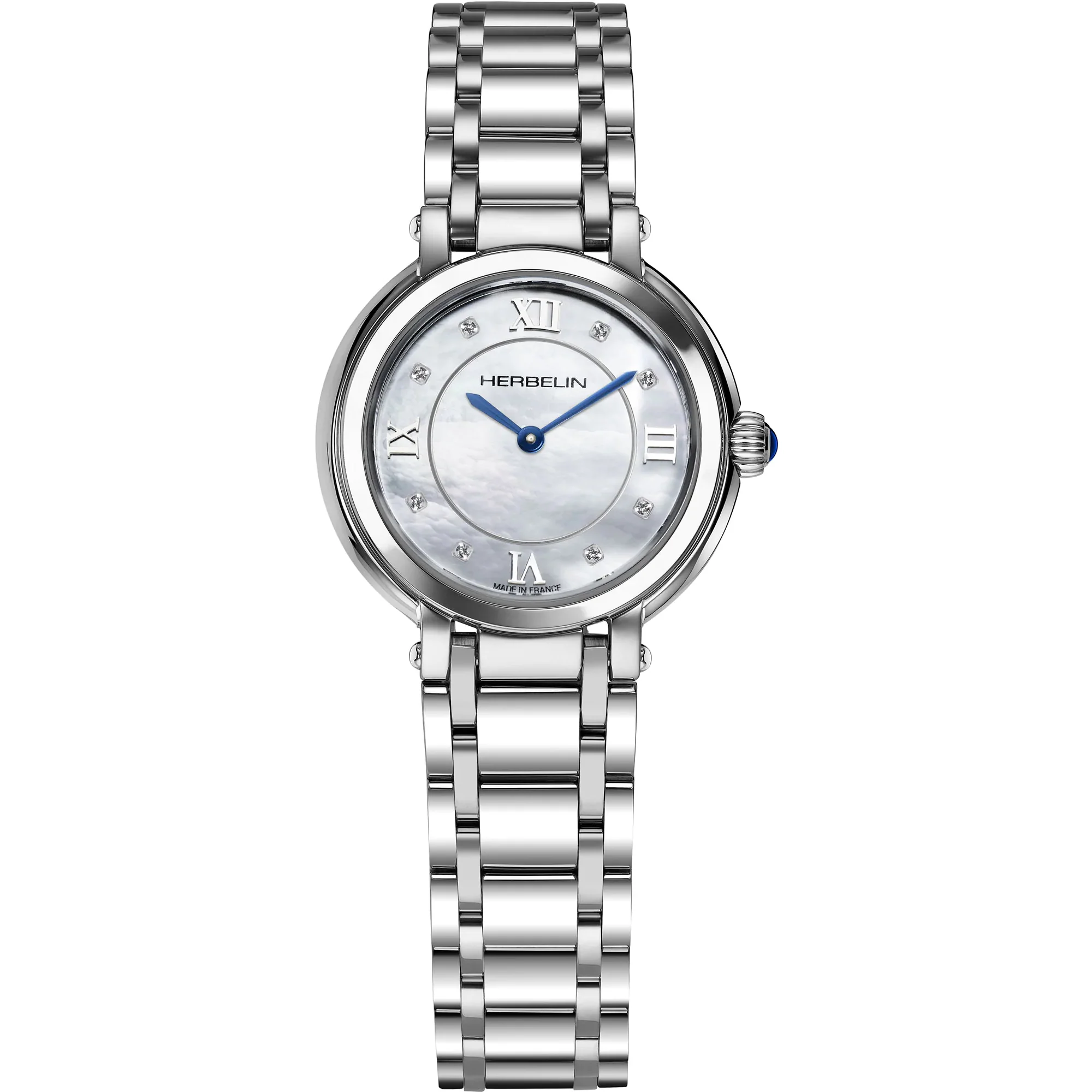 Herbelin Galet Ladies Silver Watch
