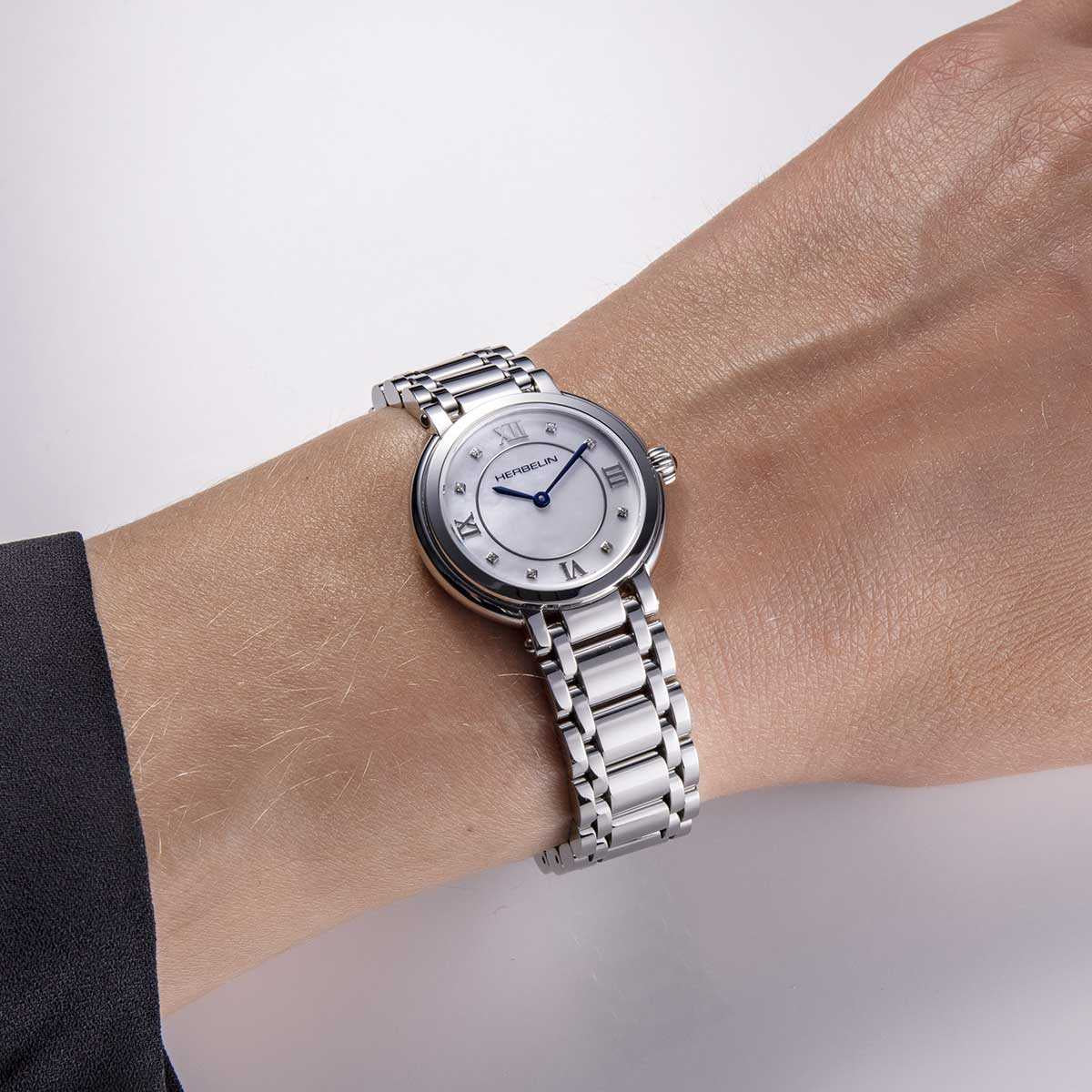 Herbelin Galet Ladies Silver Watch - Image 2