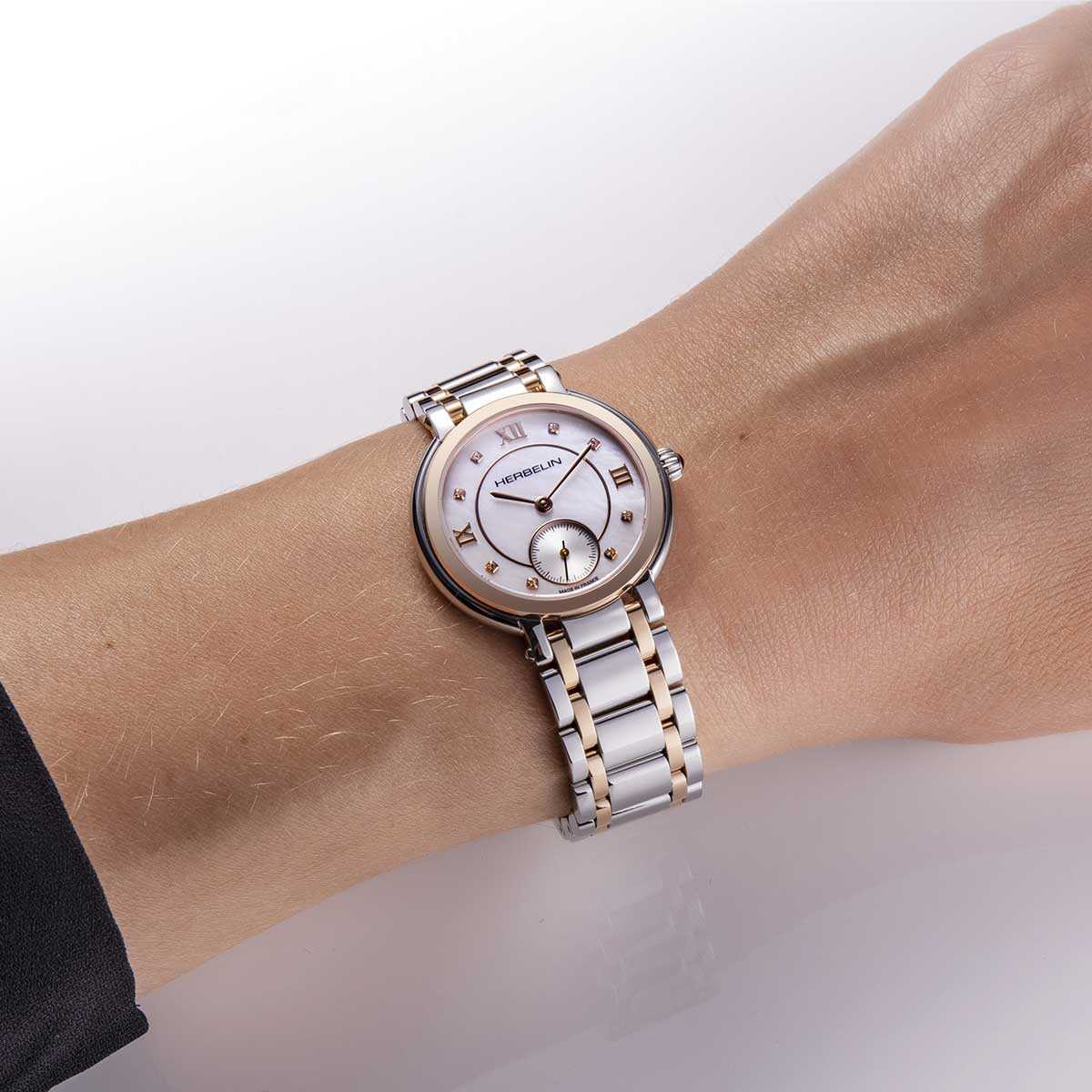 Herbelin Galet Ladies Two-Tone Watch - Image 2