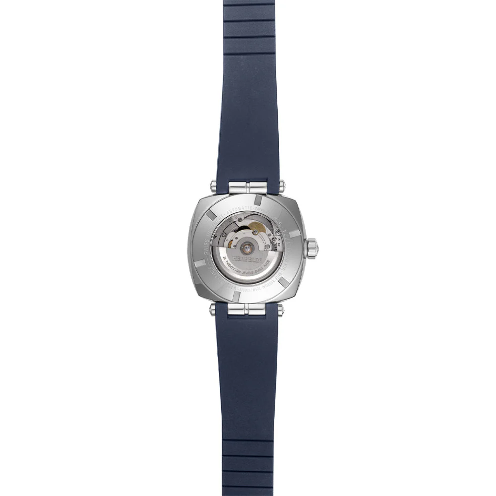 Herbelin Newport Heritage Diver Auto Men's Blue Watch - Image 3