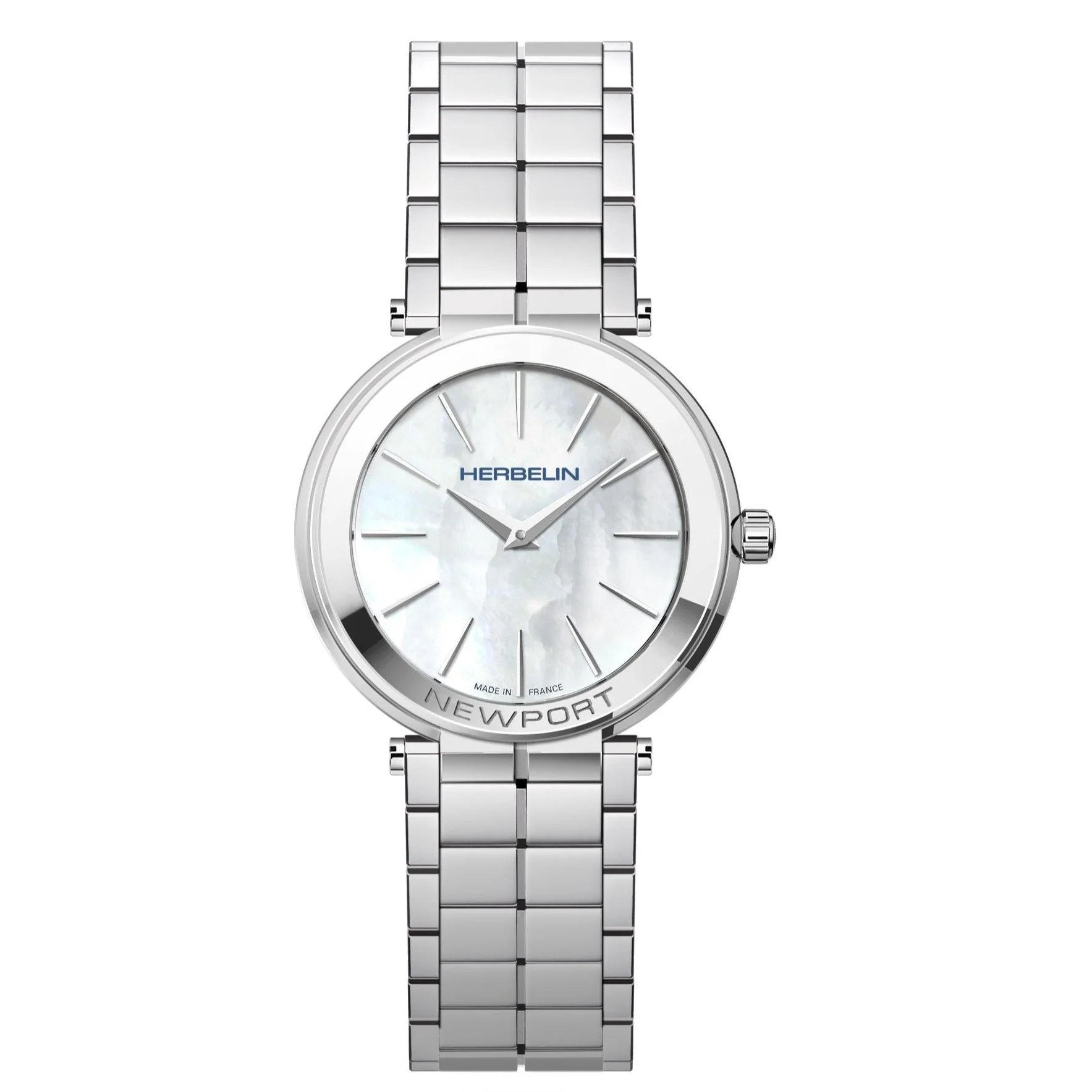 Herbelin Newport Slim Ladies White Watch