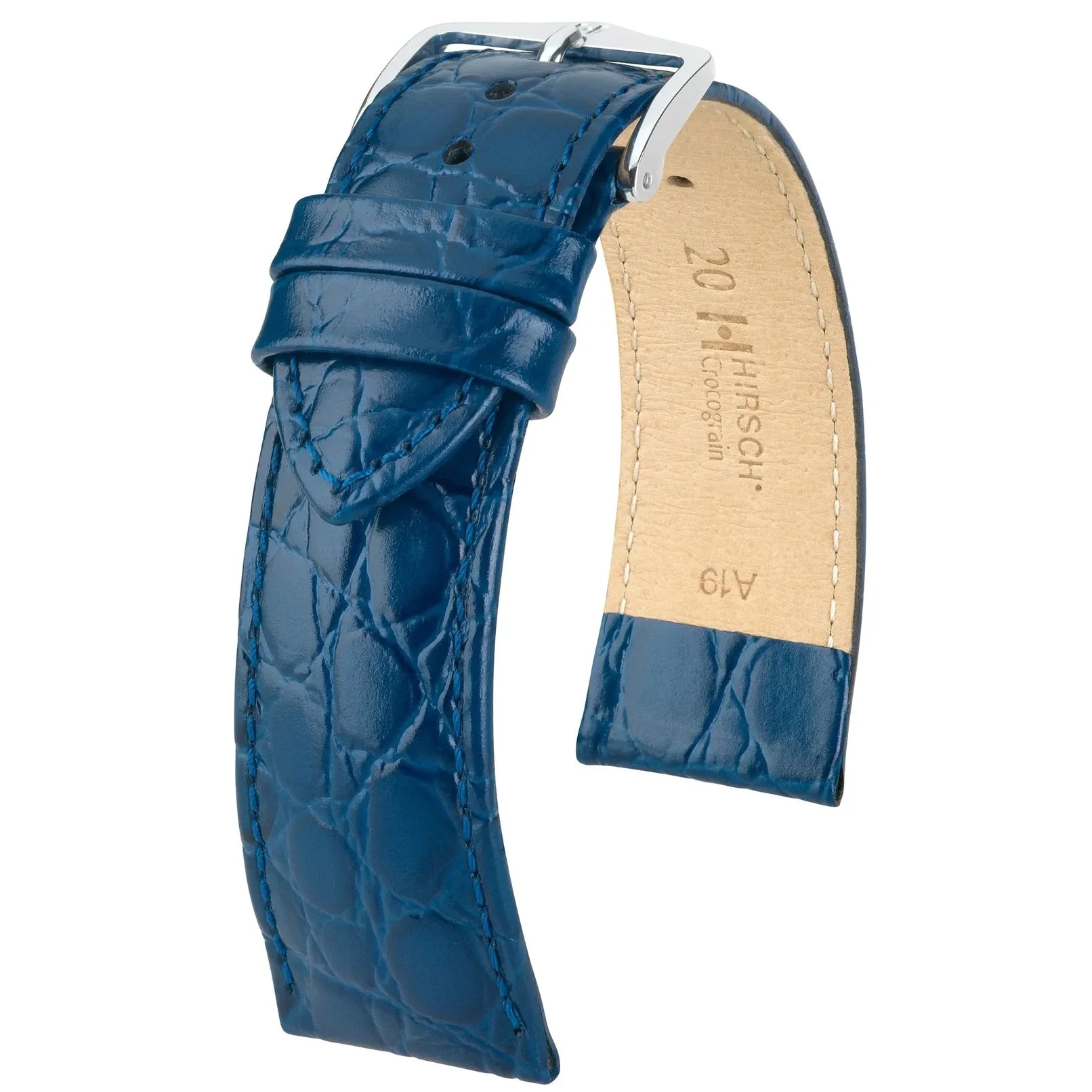 Hirsch Crocograin M 14mm Strap