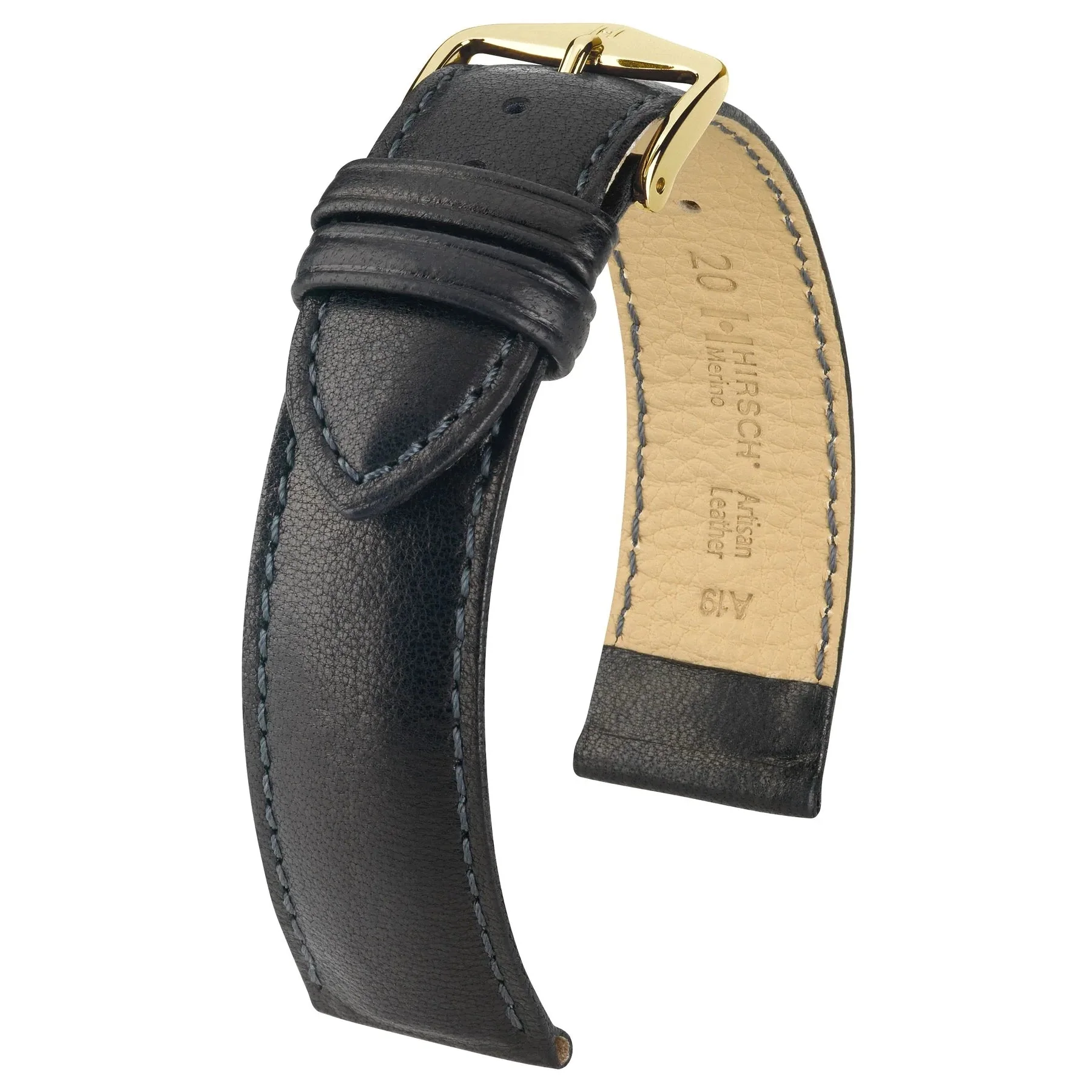 Hirsch Merino L 18mm Strap