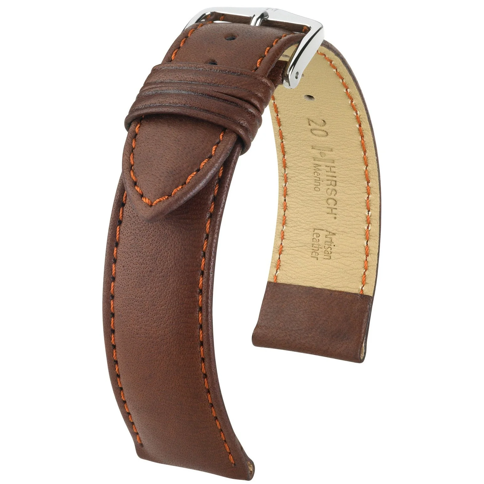 Hirsch Merino L 22mm Strap