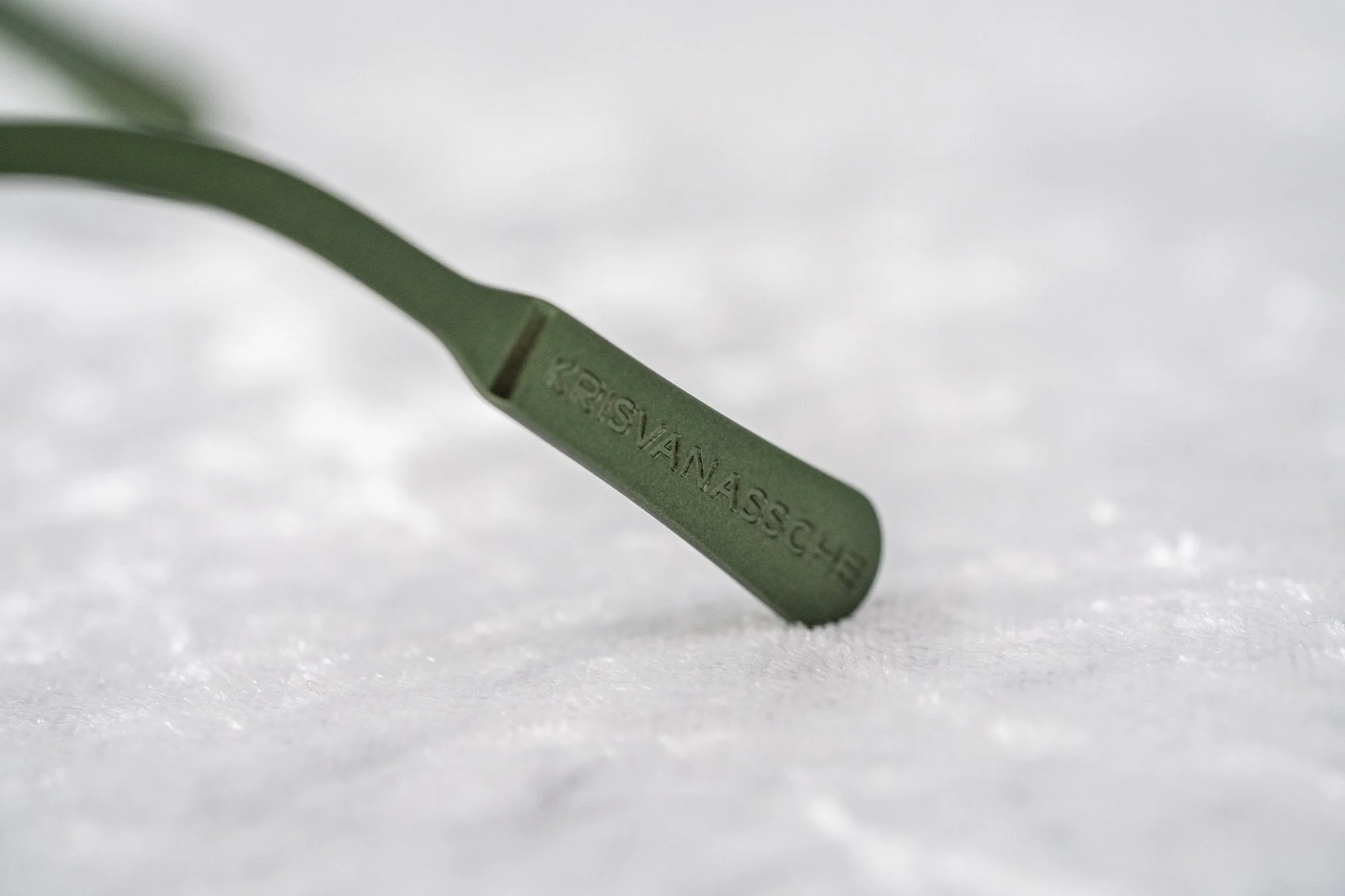 Kris Van Assche Sunglasses Round Green and Flash - Image 8