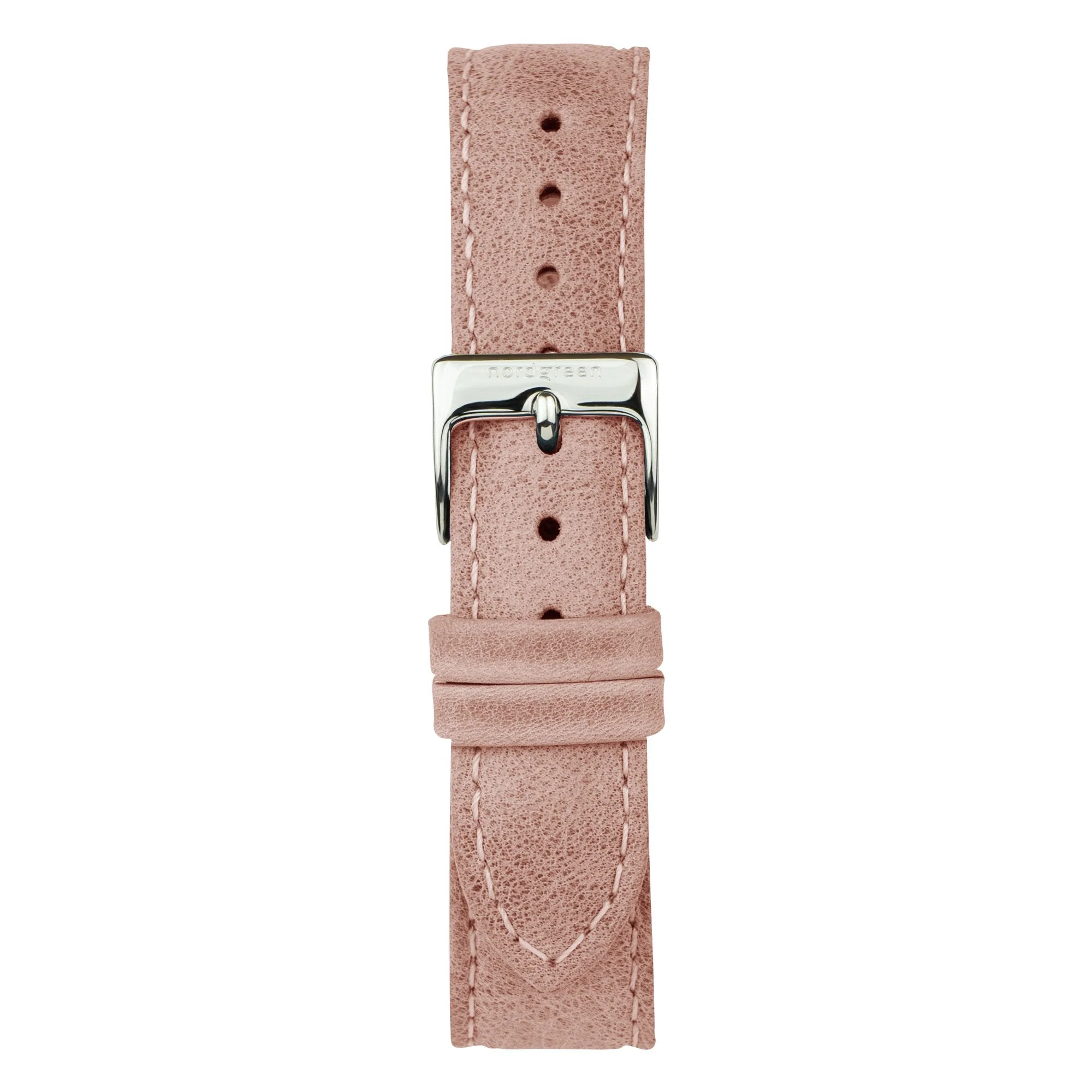 Nordgreen Infinity Pink Leather 32mm Silver Case Watch - Image 2