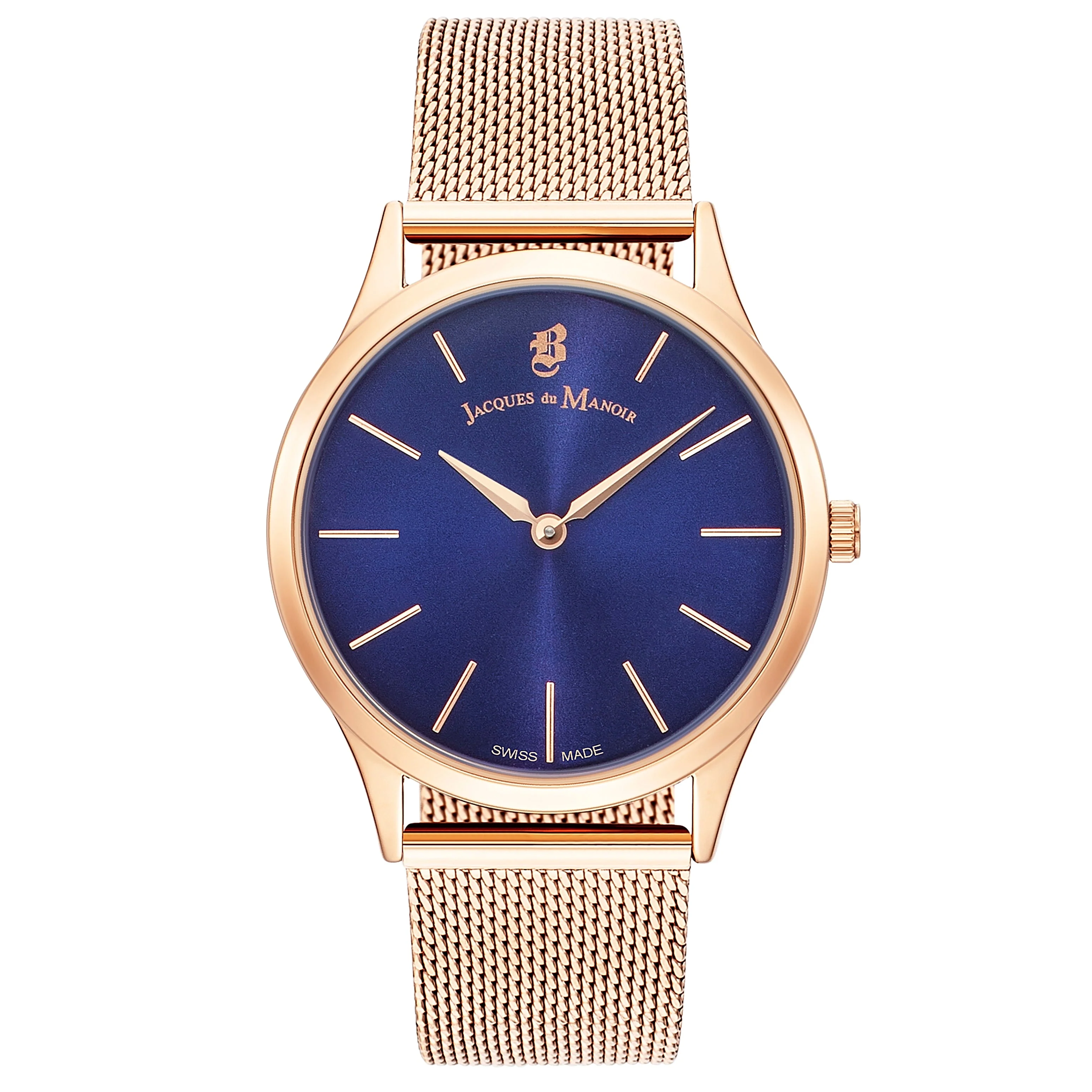 Jacques Du Manoir Ladies Emotion Rose Gold Watch