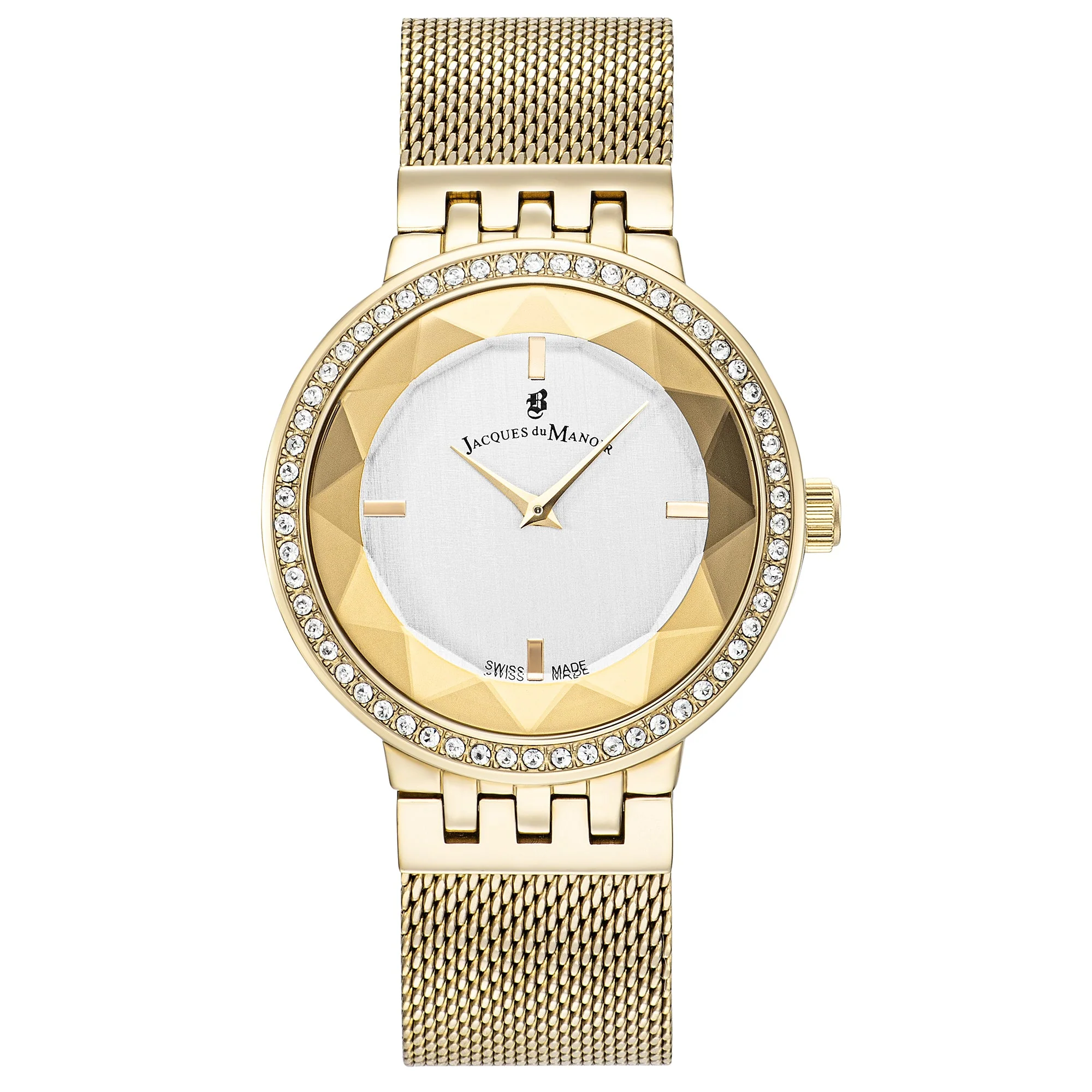 Jacques Du Manoir Ladies Fiona Boxed Set Gold Watch