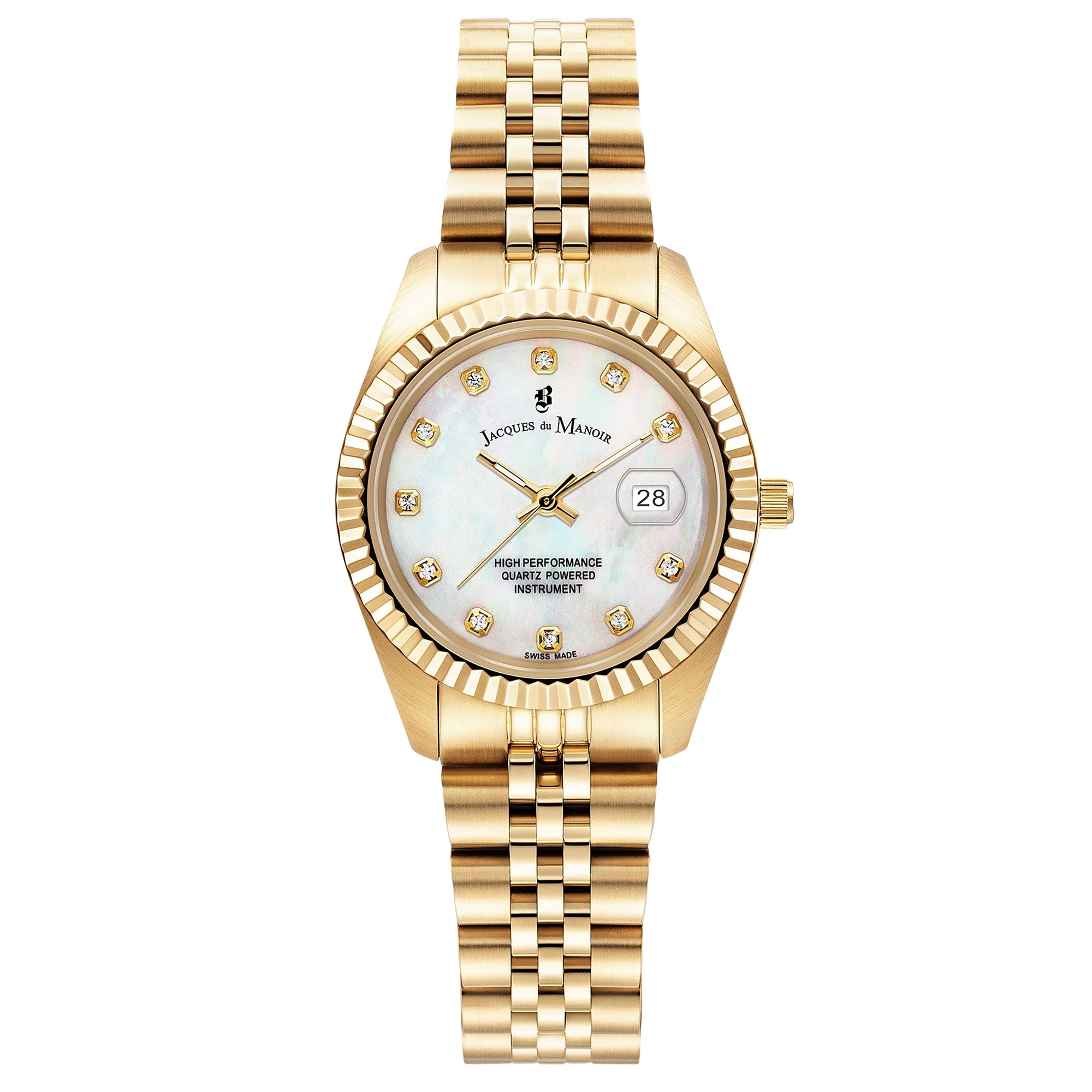 Jacques Du Manoir Ladies Inspiration Gold Watch