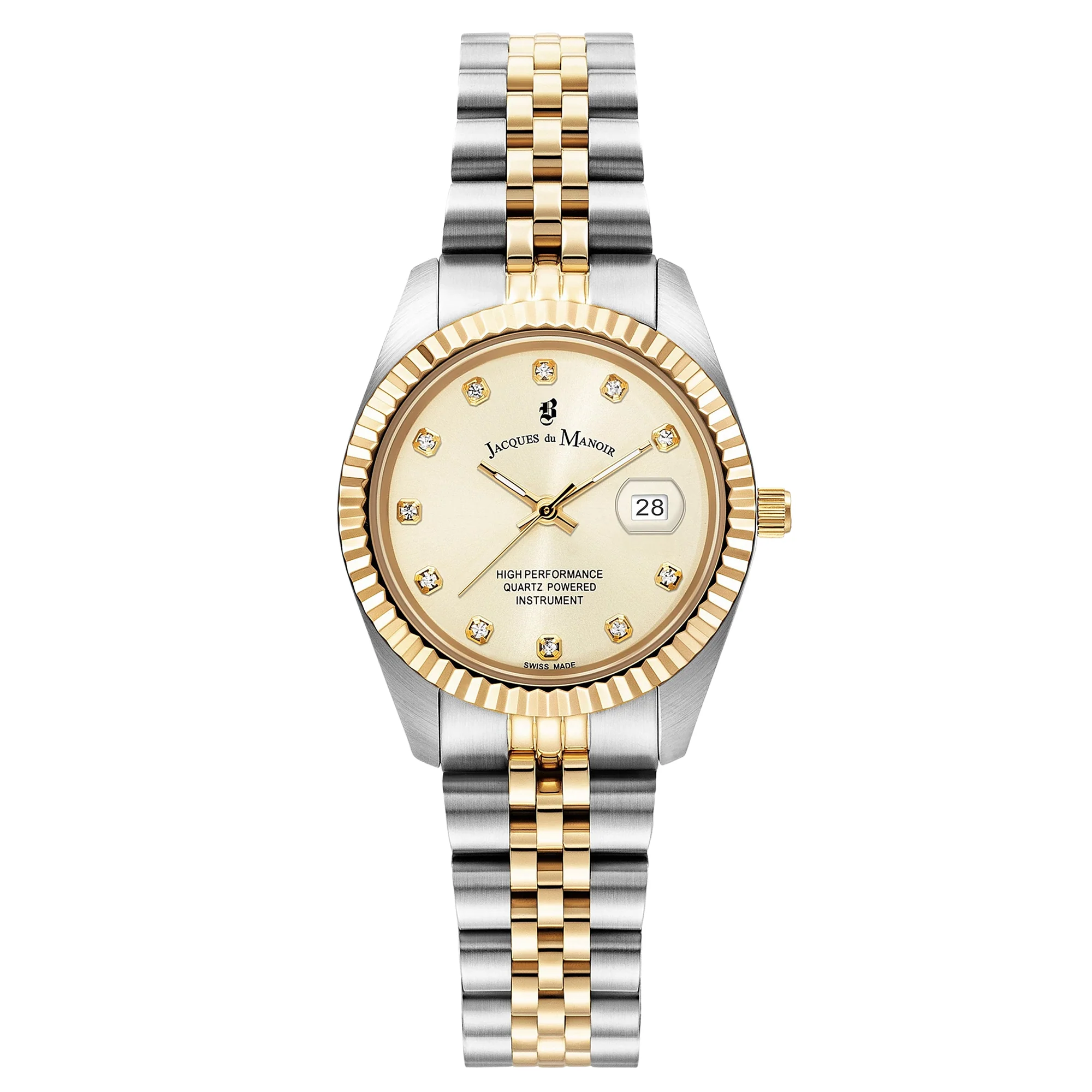 Jacques Du Manoir Ladies Inspiration Two-Tone Watch