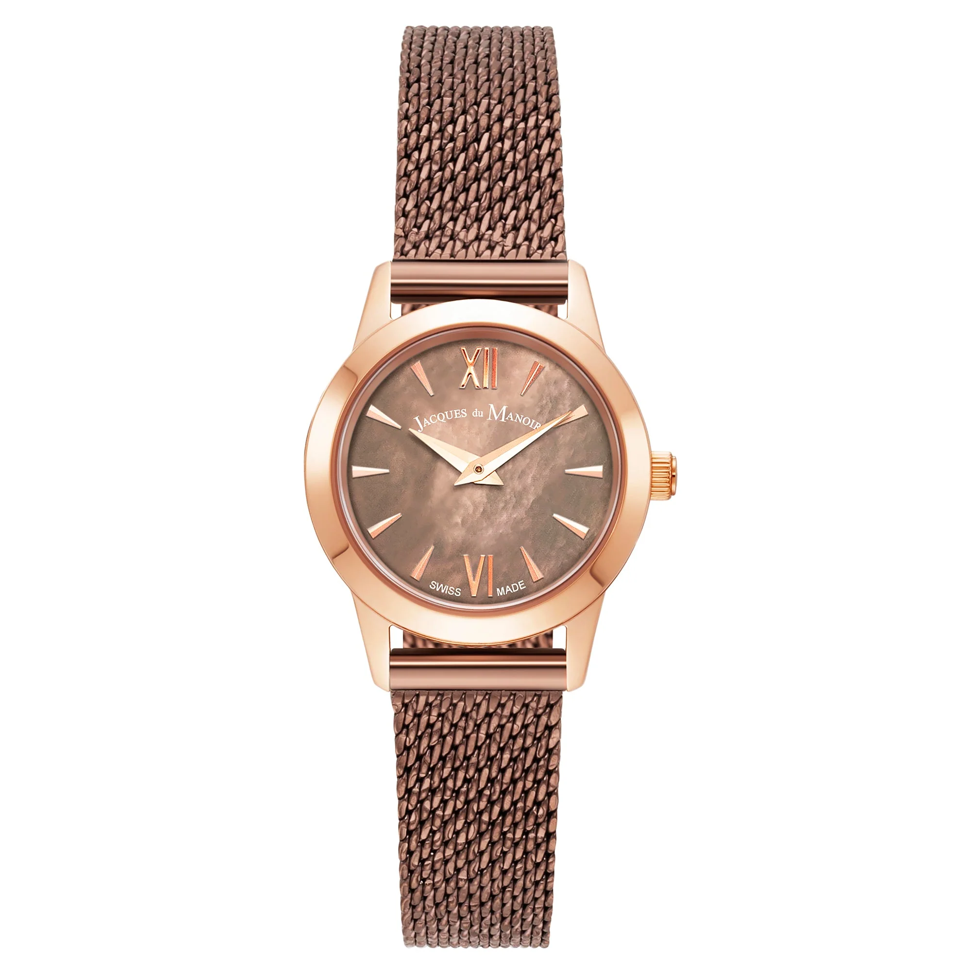Jacques Du Manoir Ladies Mia Brown MOP Watch