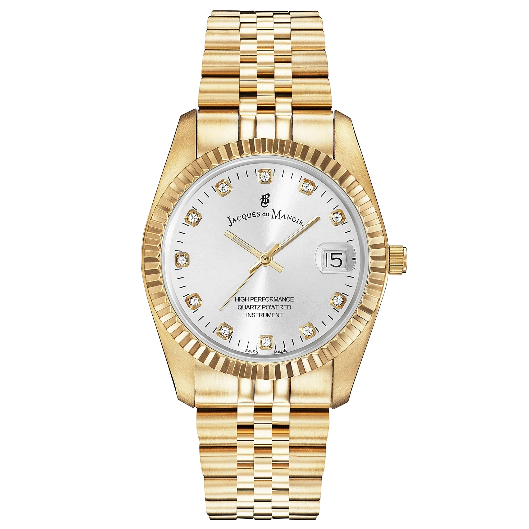 Jacques Du Manoir Ladies Inspiration Gold Watch