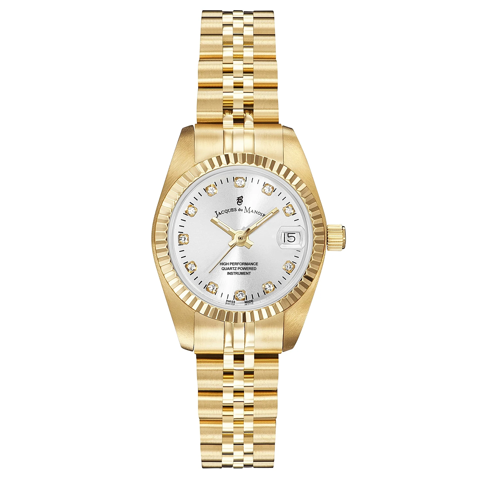Jacques Du Manoir Ladies Inspiration Gold Watch