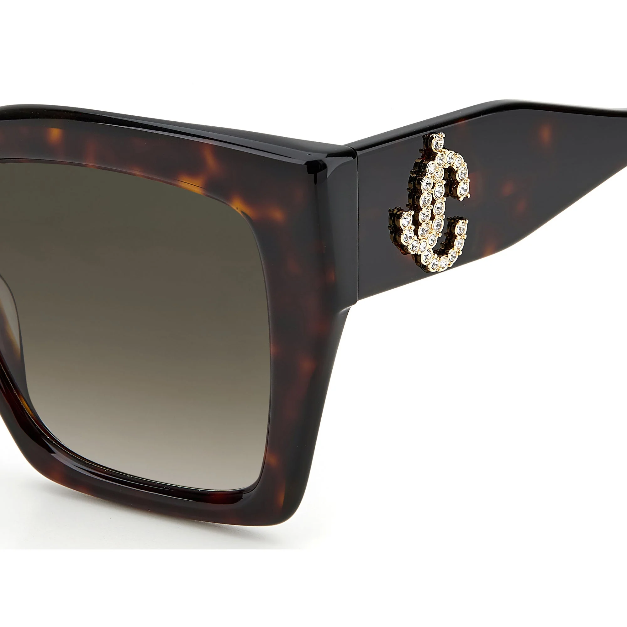 Jimmy Choo ELENI/G/S 086 53HA (JC30) Ladies Havana Sunglasses. - Image 4