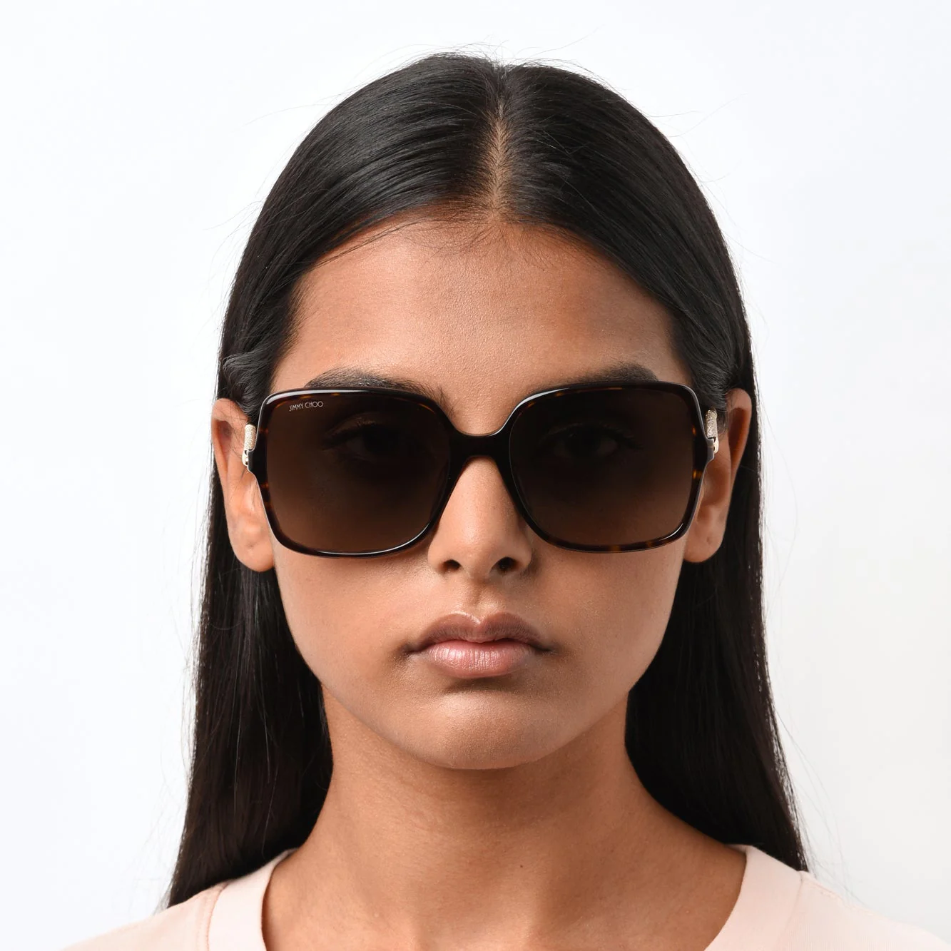Jimmy Choo EPPIE/G/S 086 57HA (JC23) Unisex Havana - Image 5