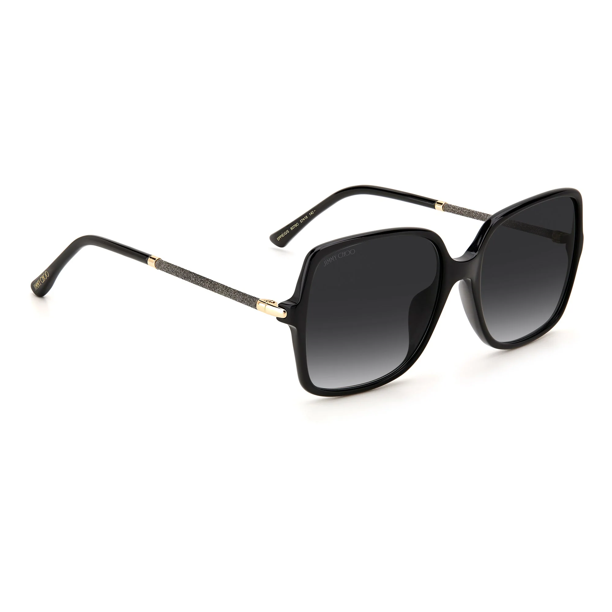 Jimmy Choo EPPIE/G/S 807 579O(JC15) Unisex Black - Image 2