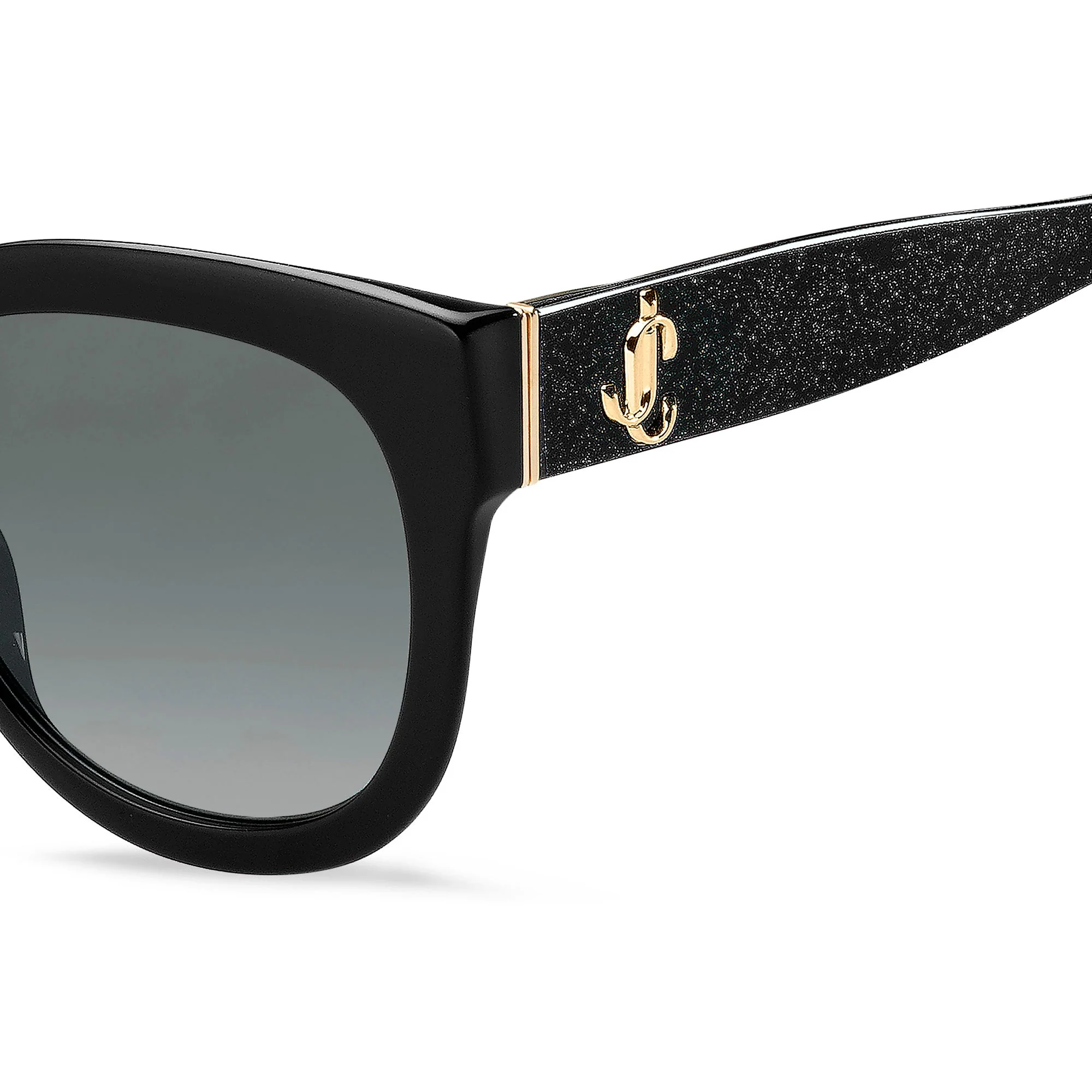 Jimmy Choo JILL/G/S NS8 549O (JC22) Women's Black Glt - Image 4