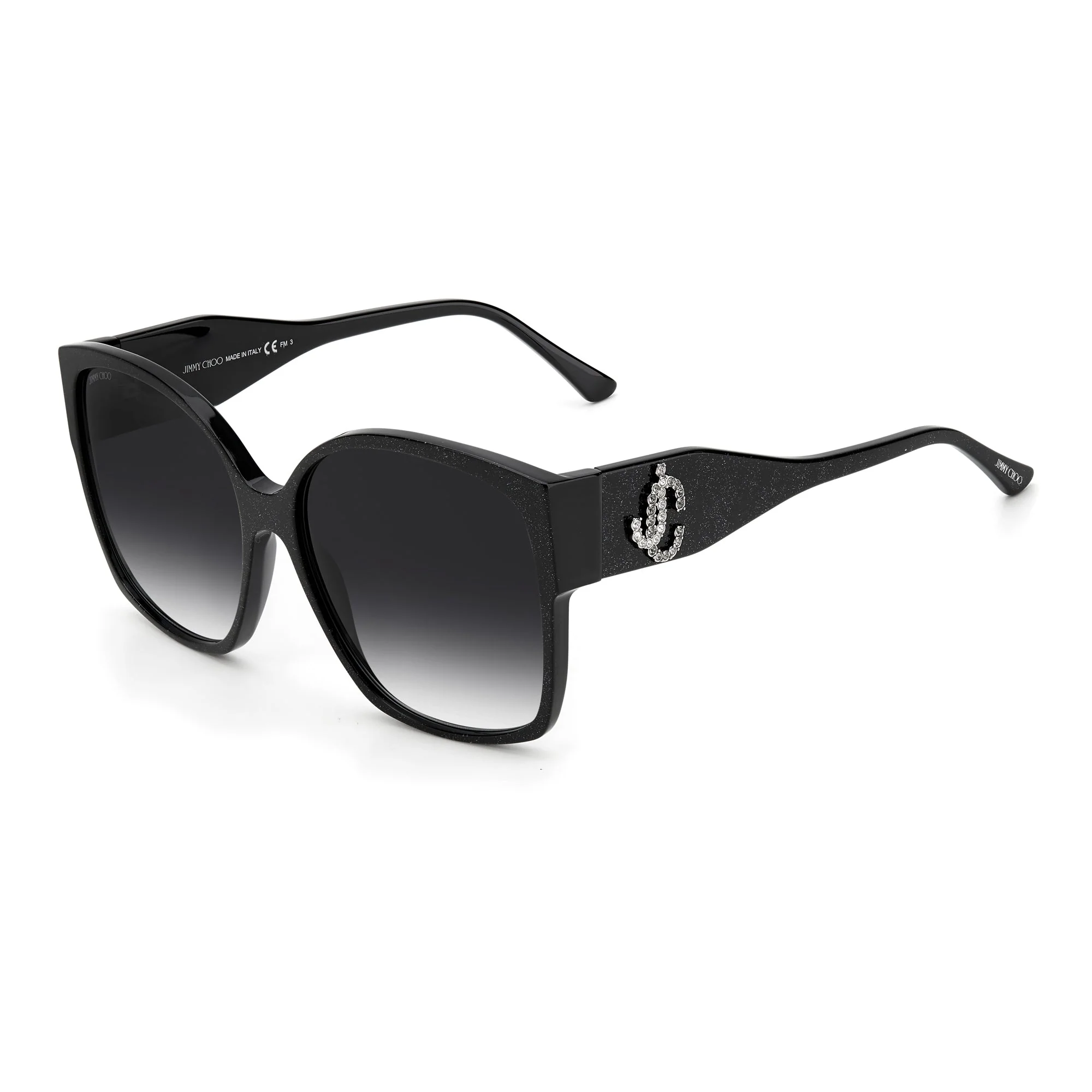 Jimmy Choo NOEMI/S DXF 619O(JC36) Women's Glt Black