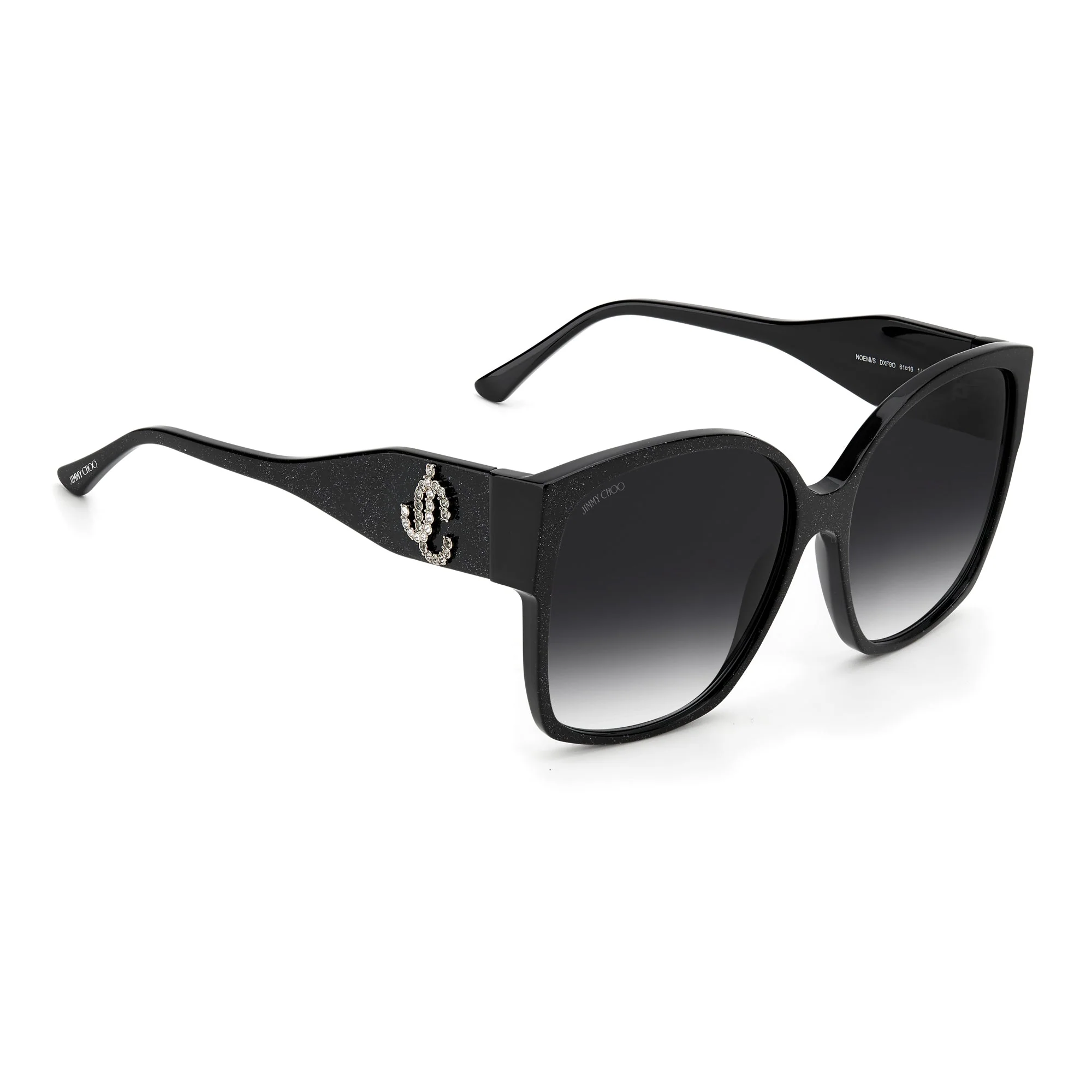 Jimmy Choo NOEMI/S DXF 619O(JC36) Women's Glt Black - Image 2