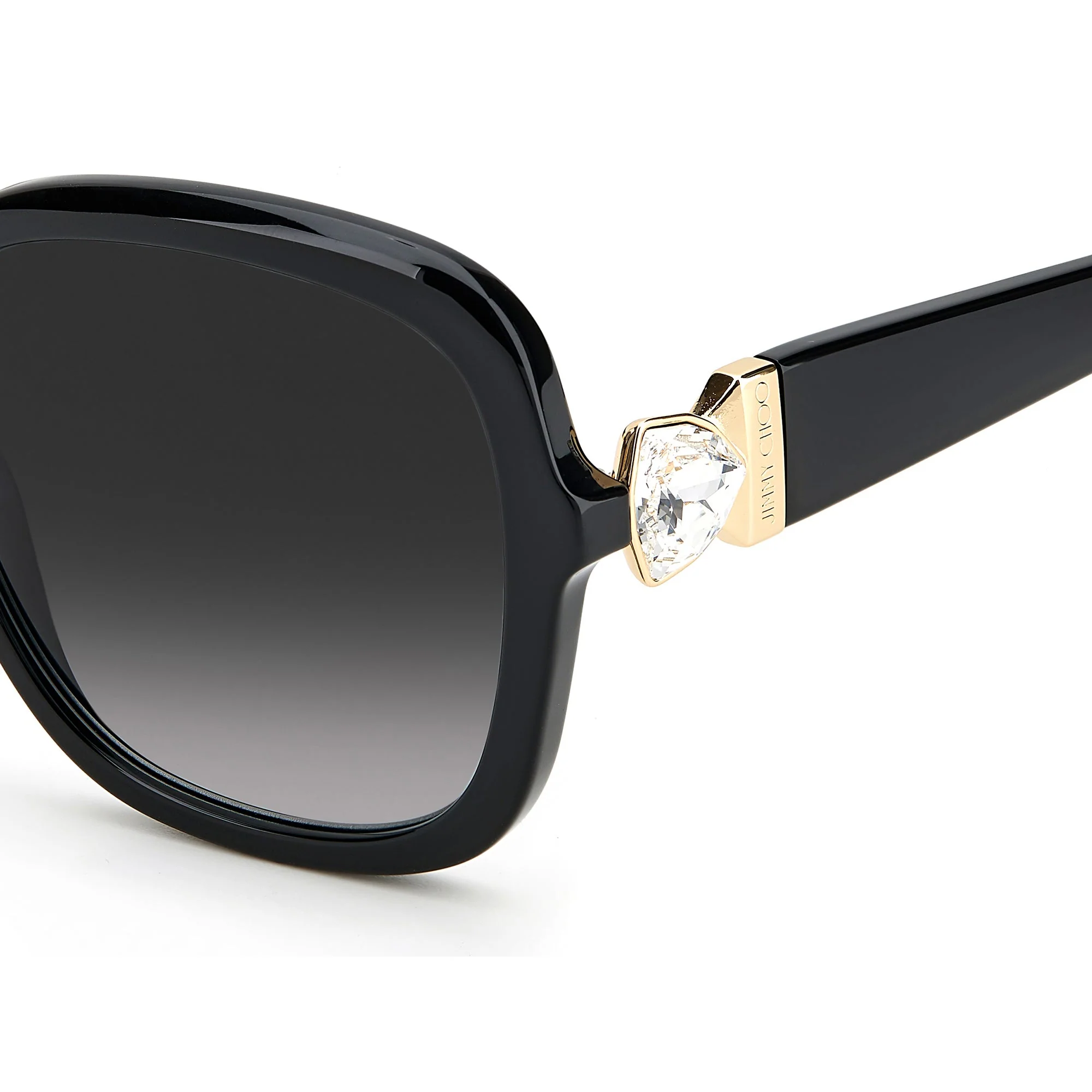 Jimmy Choo SADIE/S 807 569O (JC37) Ladies Black Sunglasses - Image 4