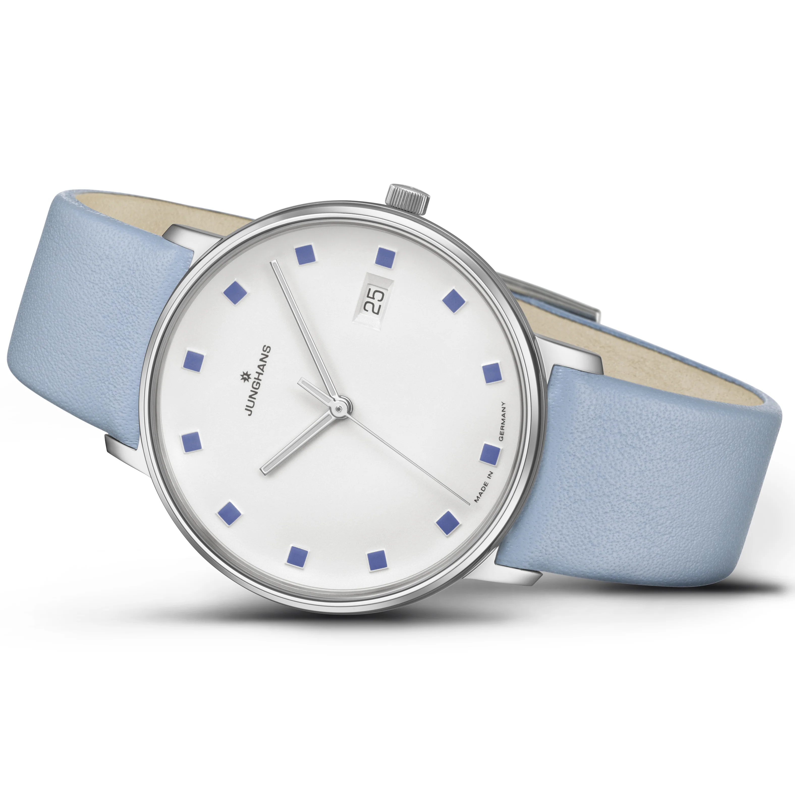 Junghans FORM Damen Ladies White/Blue Watch - Image 3