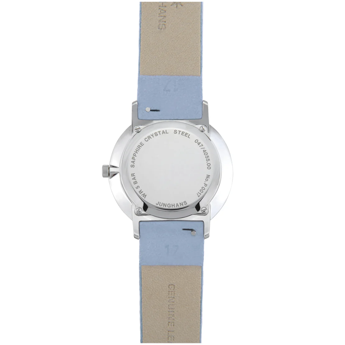 Junghans FORM Damen Ladies White/Blue Watch - Image 4