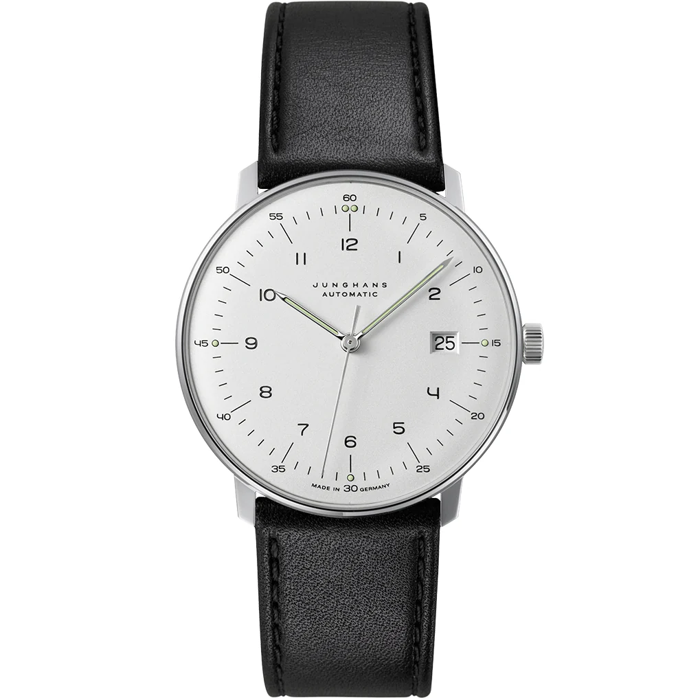 Junghans Max Bill Automatic Bauhaus Unisex White/Black Watch