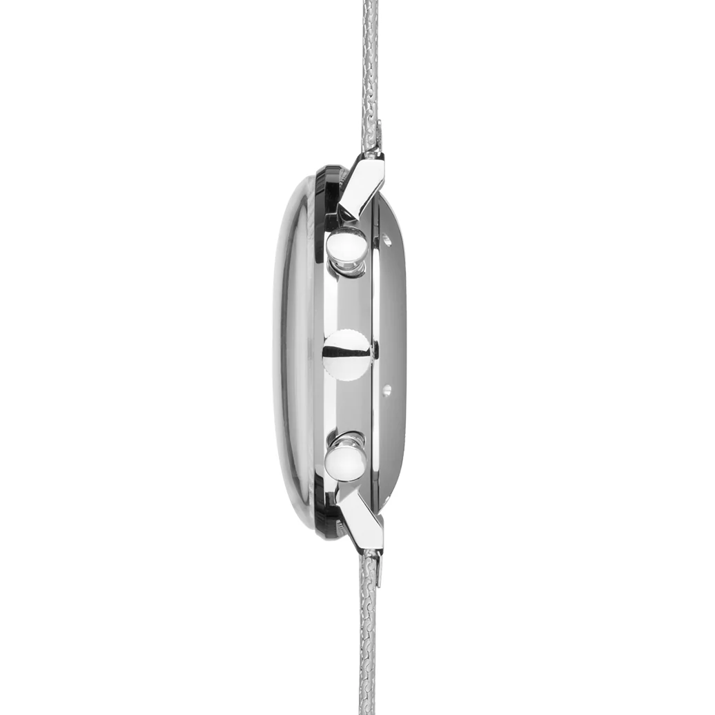 Junghans Max Bill Chronoscope Men's Silver Watch - Image 2