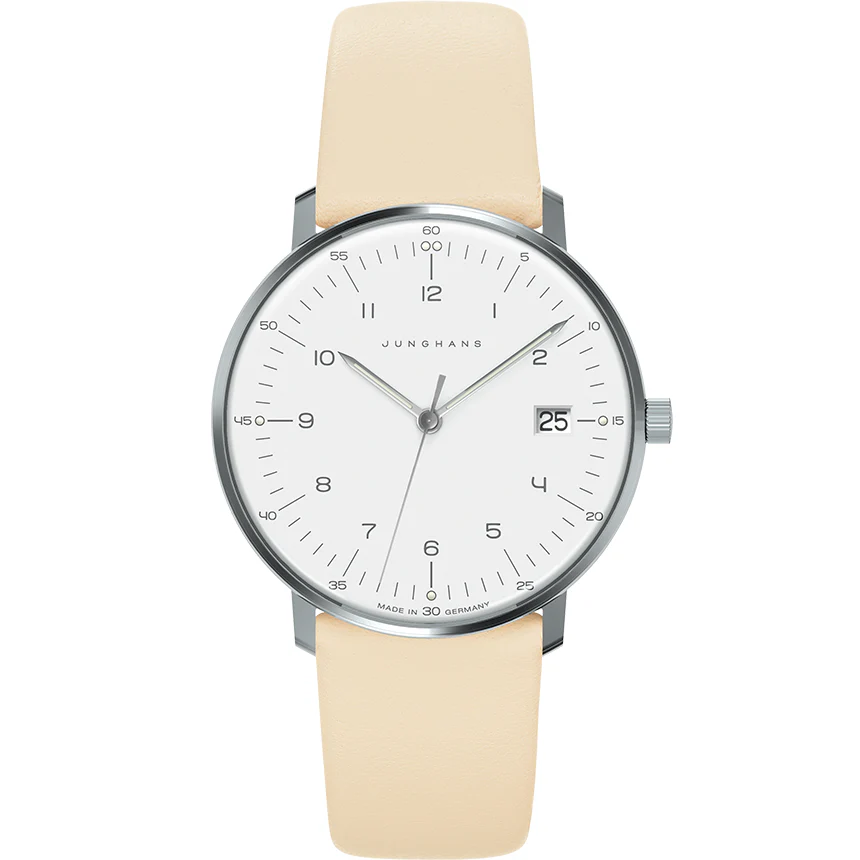Junghans Max Bill Damen Ladies White/Beige Watch
