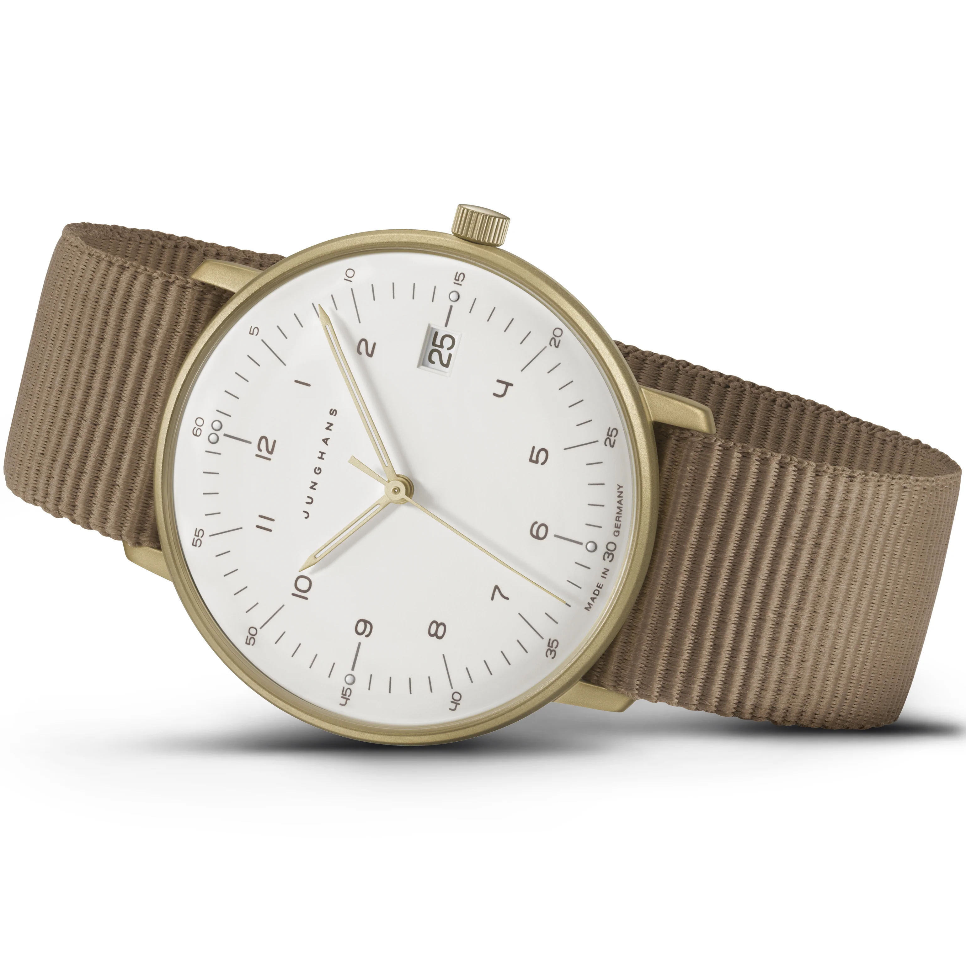 Junghans Max Bill Damen Ladies White/Gold Watch - Image 3