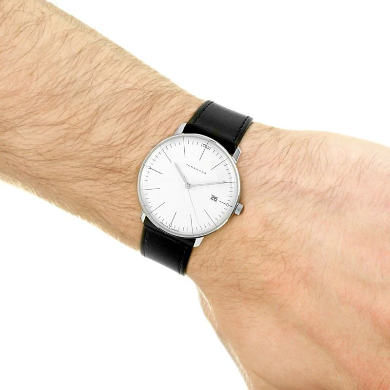 Junghans Max Bill Damen Ladies White/Black Watch - Image 4