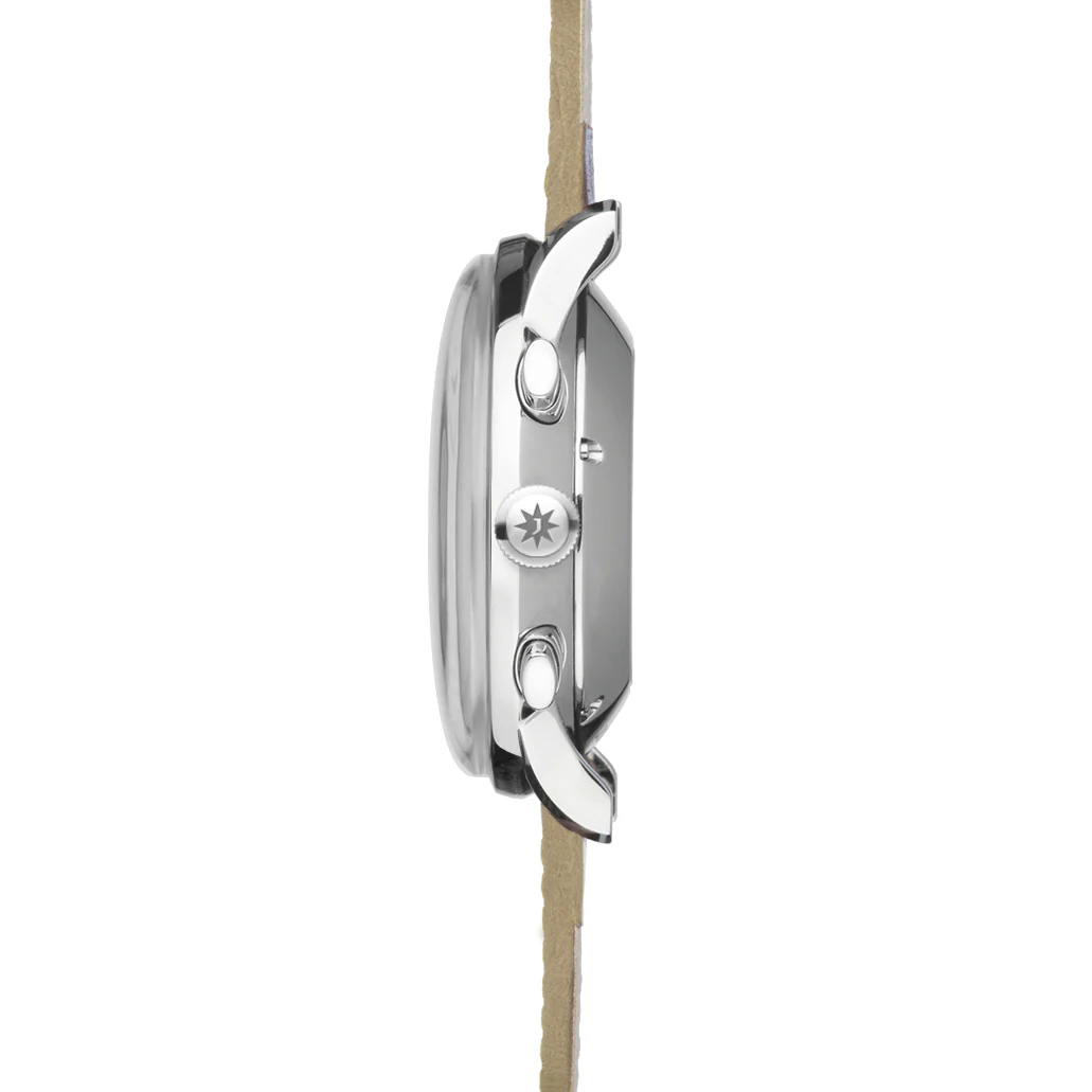 Junghans Meister Chronoscope Men's Green/Beige Watch - Image 2