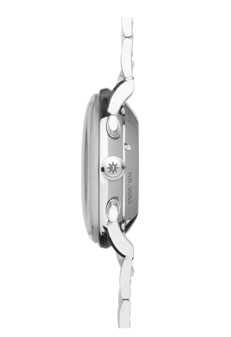 Junghans Meister Chronoscope Men's Black/Silver Watch - Image 3