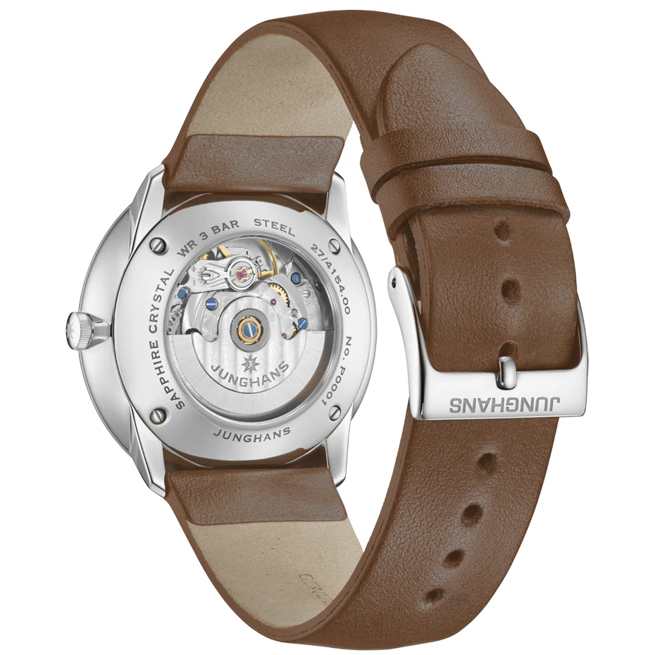 Junghans Meister Fein Brown/Black Automatic Gent's Watch - Image 2