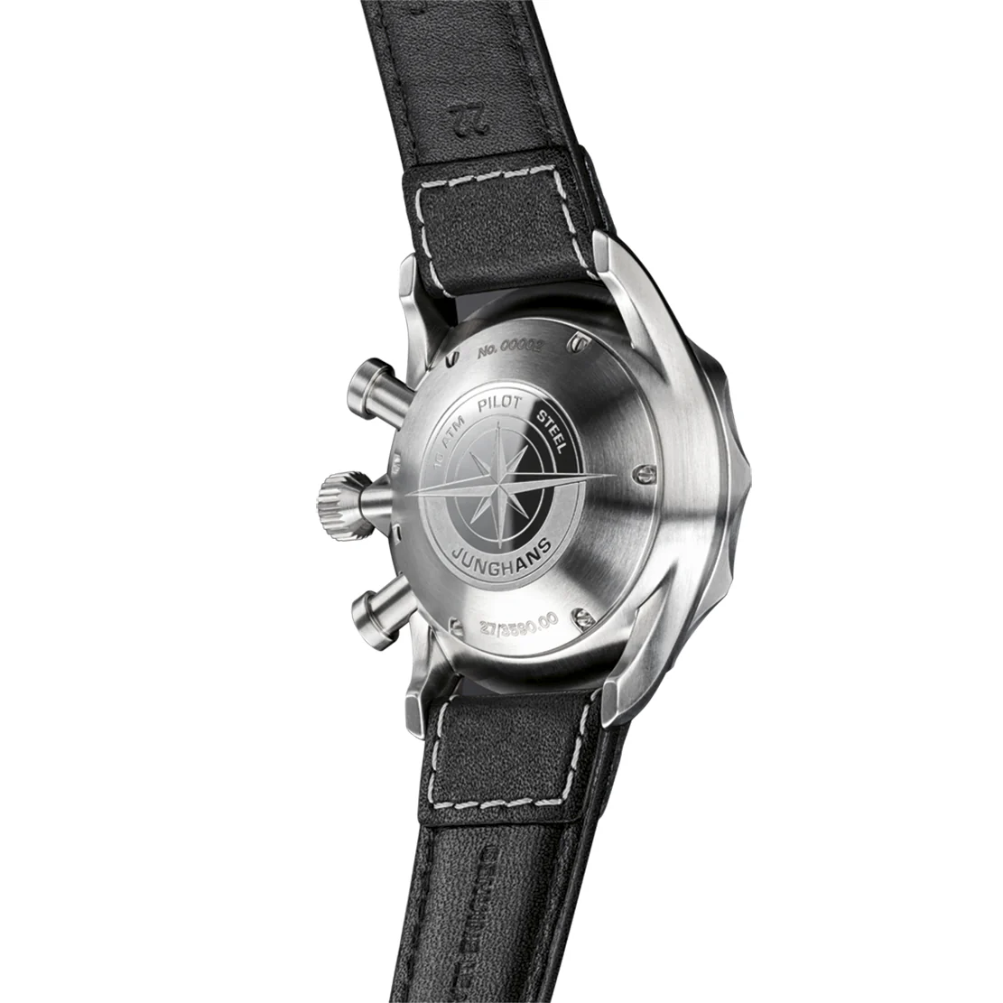 Junghans Meister Pilot Men's Black Watch - Image 3