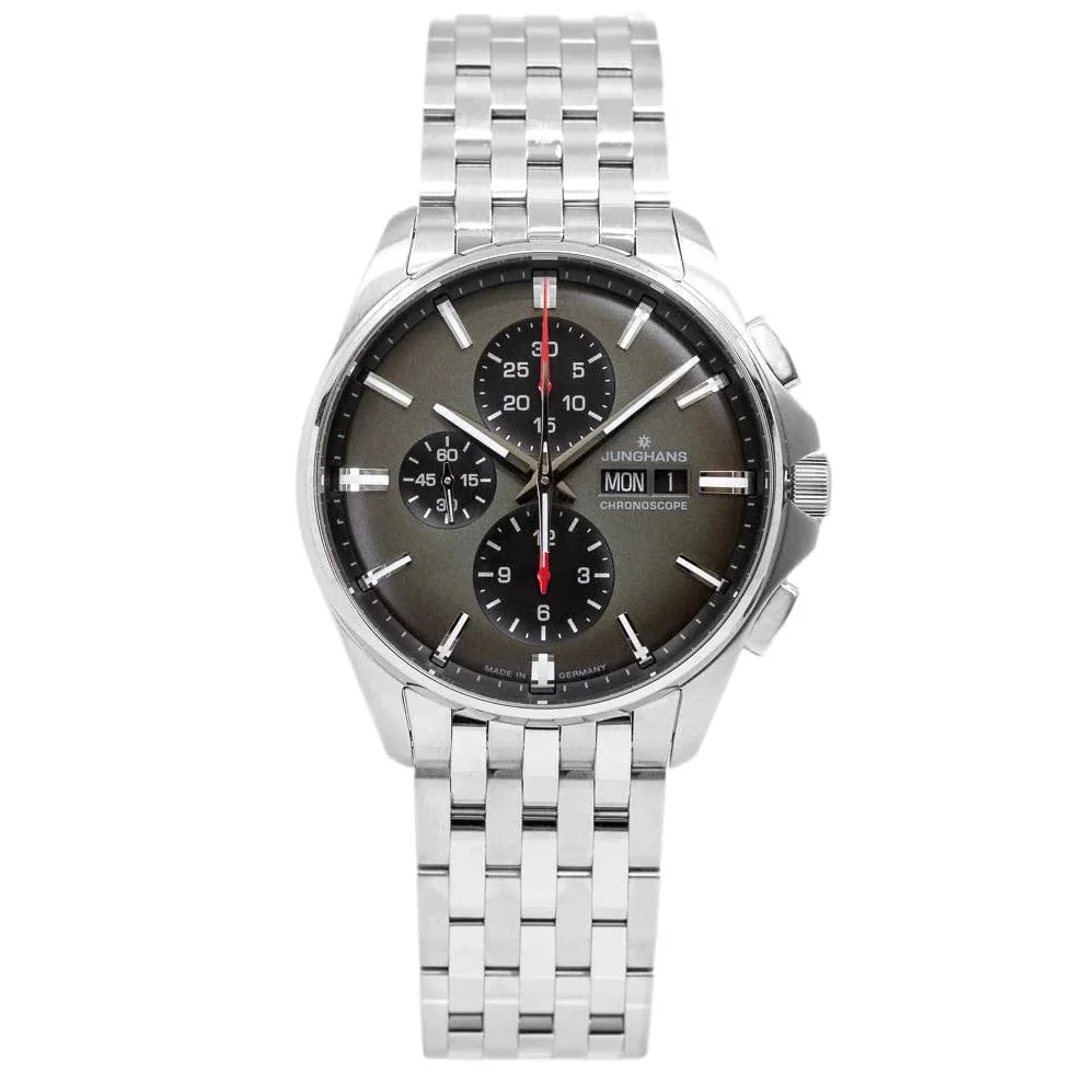 Junghans Meister S Chronoscope Men's Grey/Silver Watch