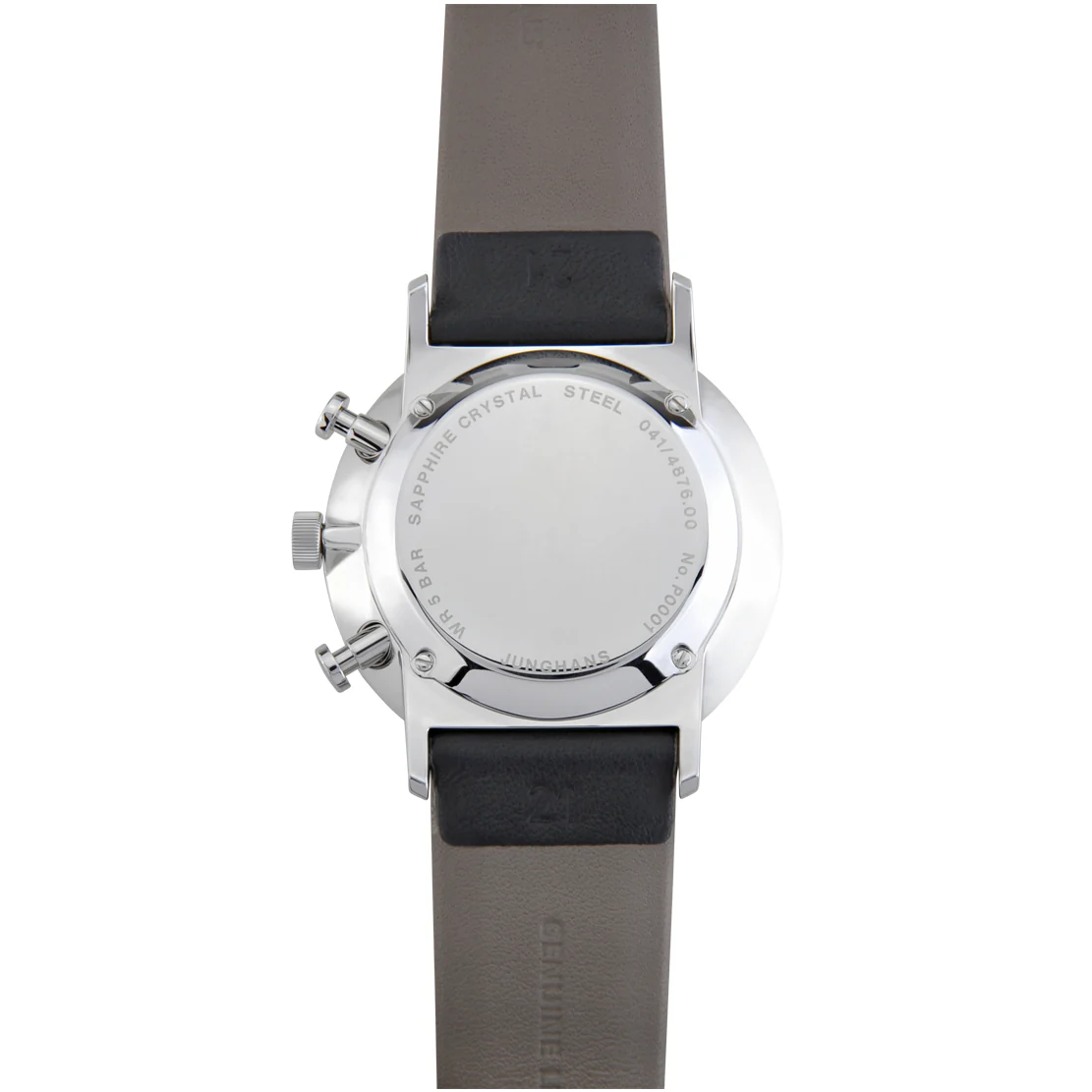 Junghans Men's Form C Chronoscope Men's Black Watch - Image 3