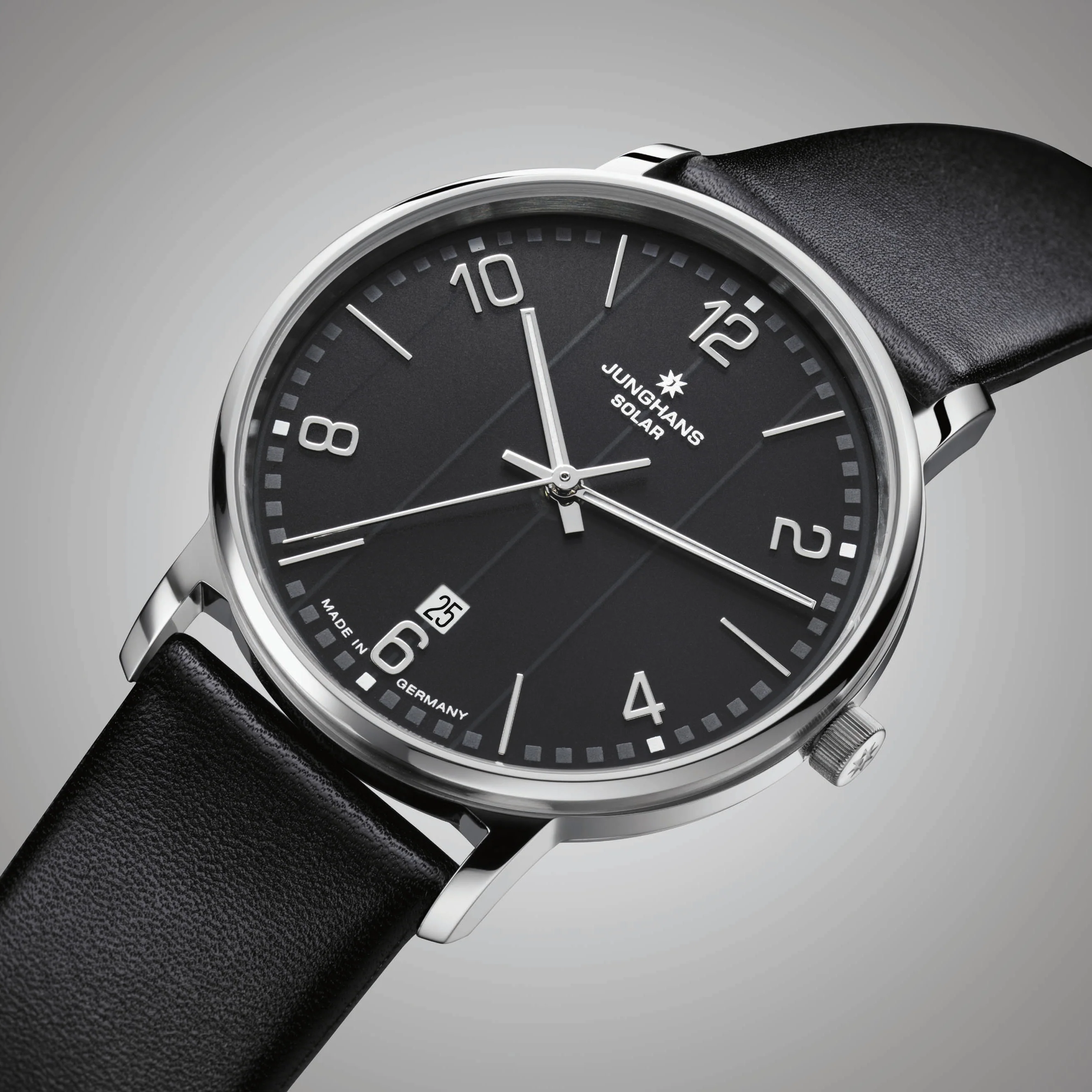 Junghans Milano Solar Men's Black Watch - Image 4