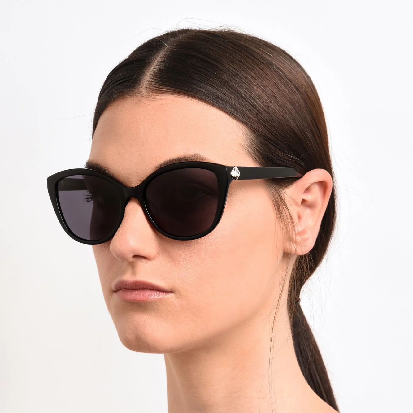 Kate Spade HENSLEY/G/S 807 55IR(KS26) Unisex Black - Image 5