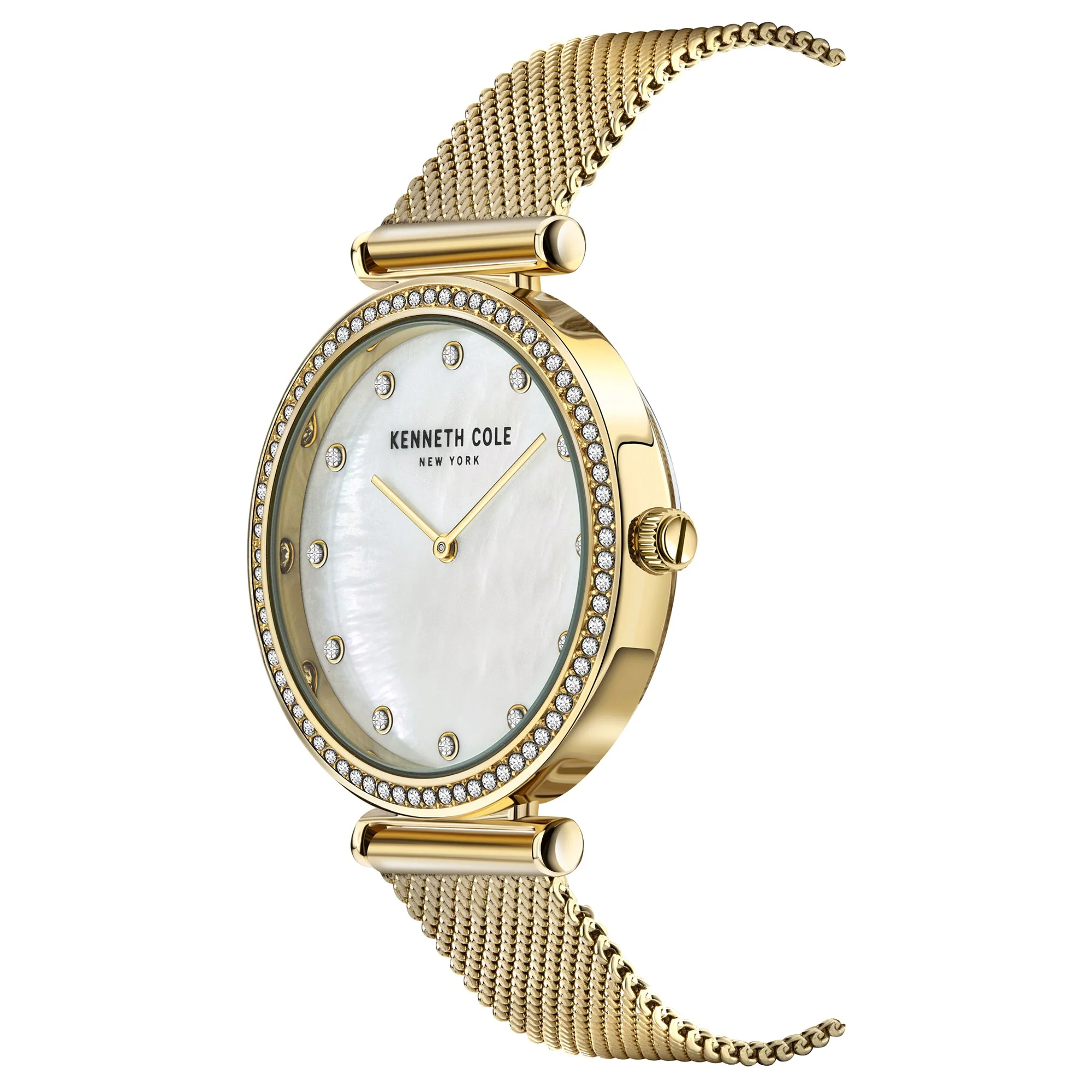 Kenneth Cole Ladies Gold Watch - Image 3