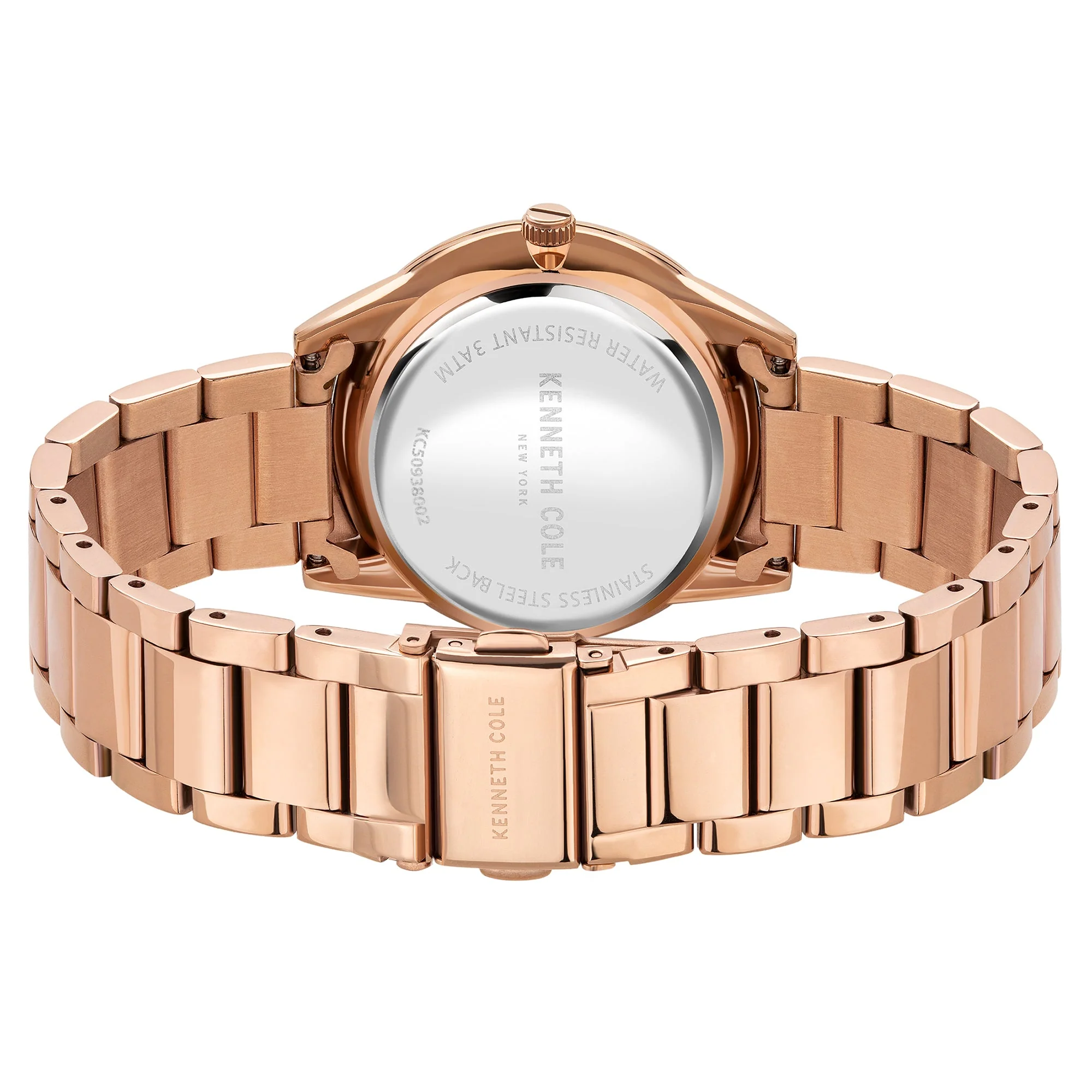 Kenneth Cole Ladies Rose Gold Watch - Image 2